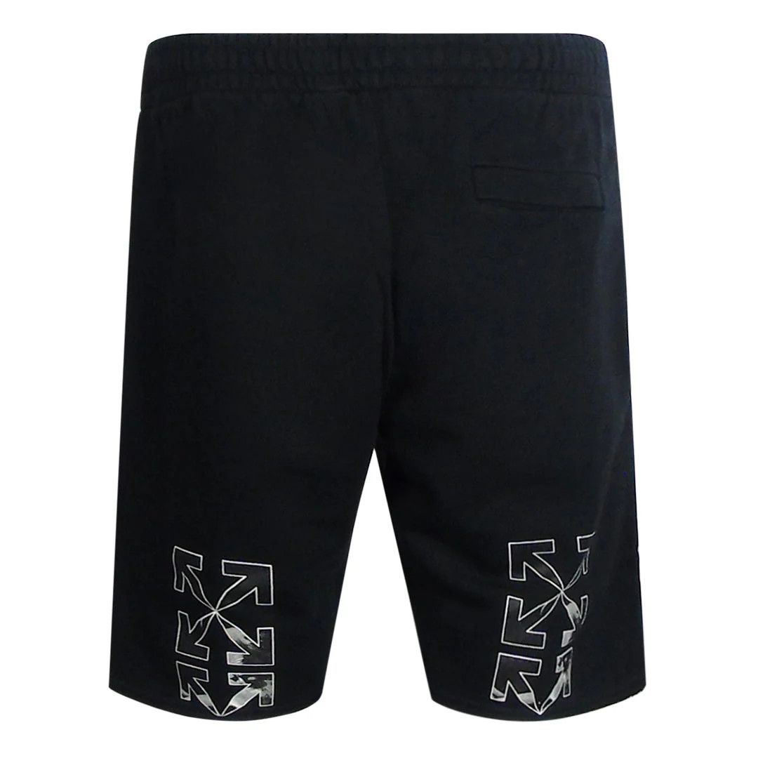 Off-White o1in1s0225 Q:1 / Carav Arrow Sweatshorts in Black Size US 36 / EU 52 - 2 Thumbnail