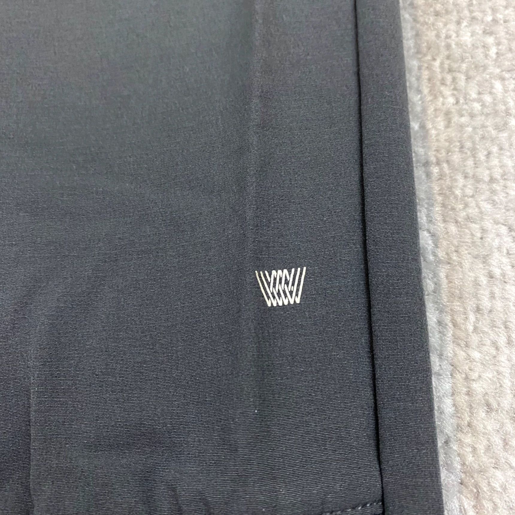 Vintage Mack Weldon Pants Mens Large Dark Gray Tapered Athletic Stretch 30" In Workout Size US 33 - 4 Thumbnail