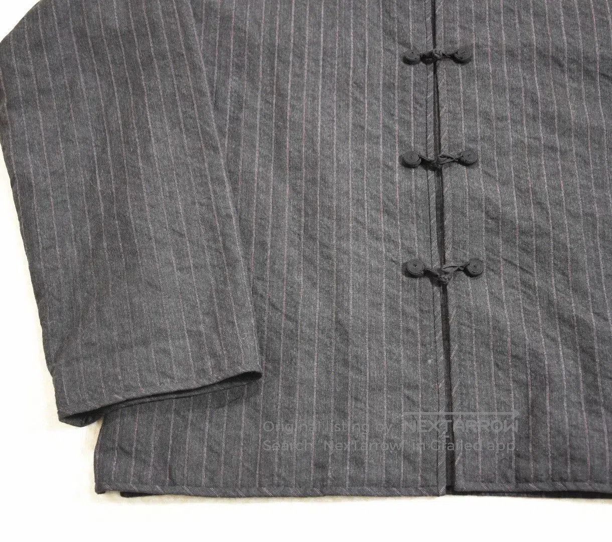 Visvim Visvim Dharma Shirt Santome Stripe Wool Shirt. Size US XL / EU 56 / 4 - 6 Thumbnail