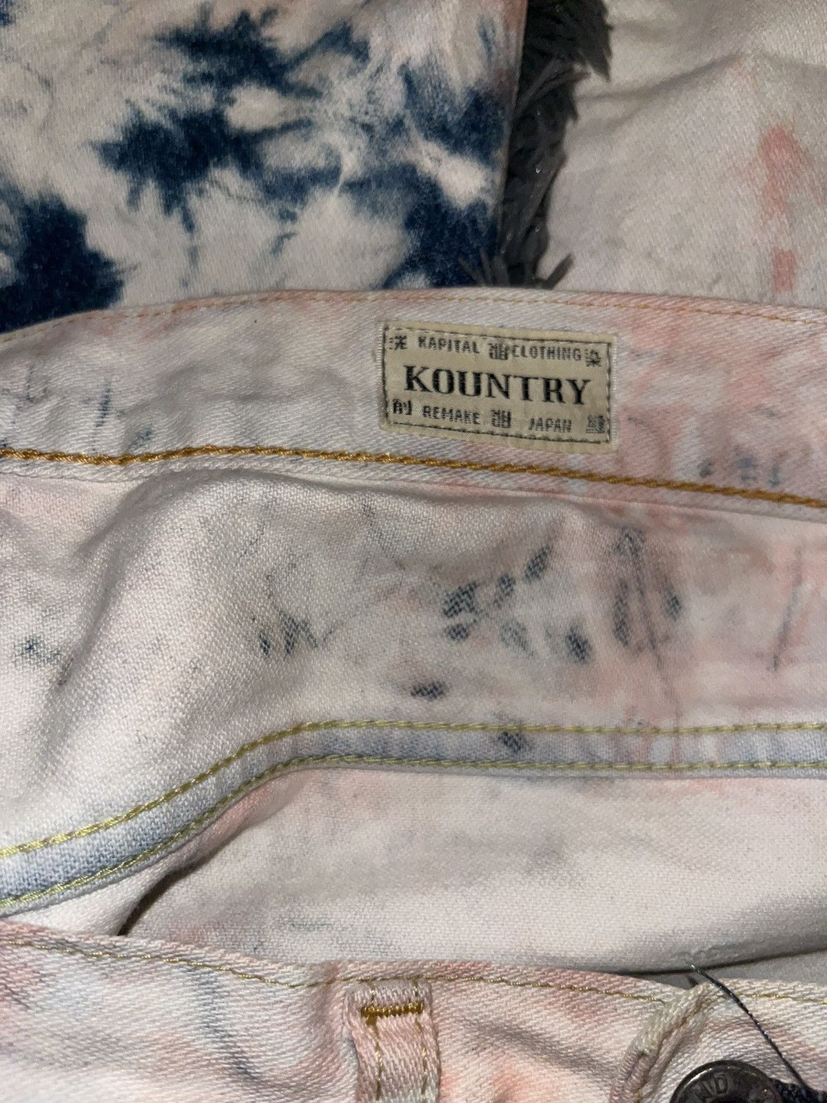 Kapital KAPITAL OKABILLY Gypsy Patchwork Denim Size US 32 / EU 48 - 4 Thumbnail