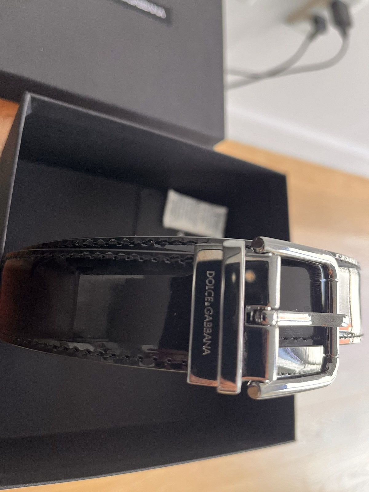 Dolce & Gabbana Dolce & Gabbana Leather Belt Size 30 - 5 Thumbnail