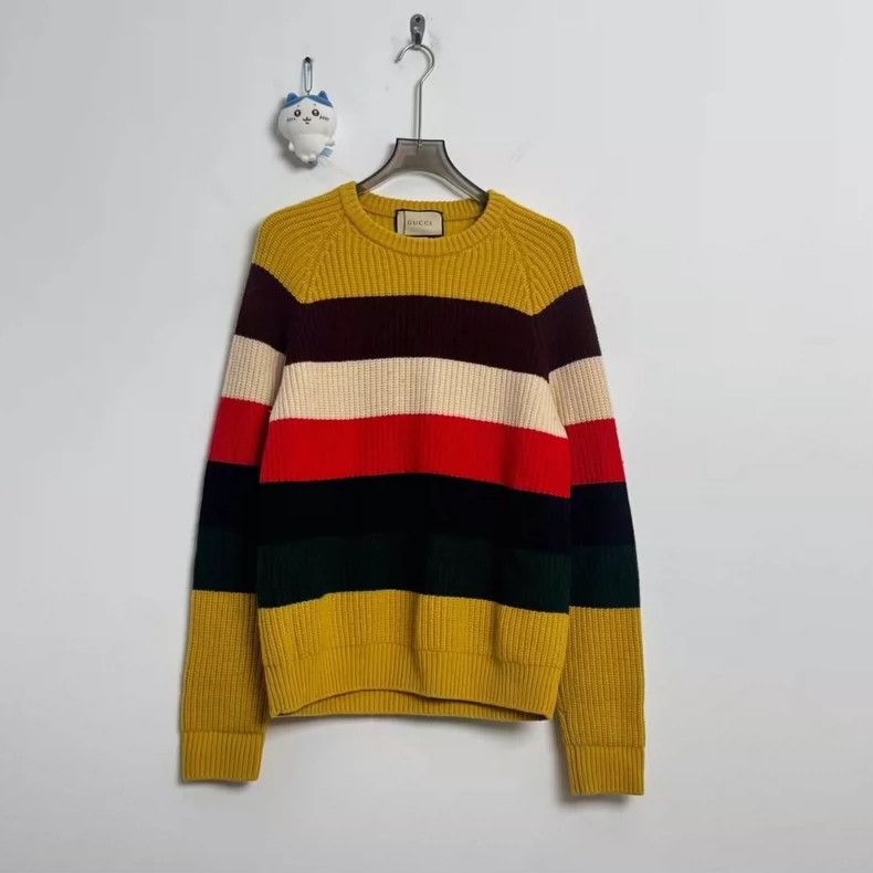 Gucci Gucci Tweed color-blocked sweater 2504-Nextarrow Size US M / EU 48-50 / 2 - 1 Thumbnail