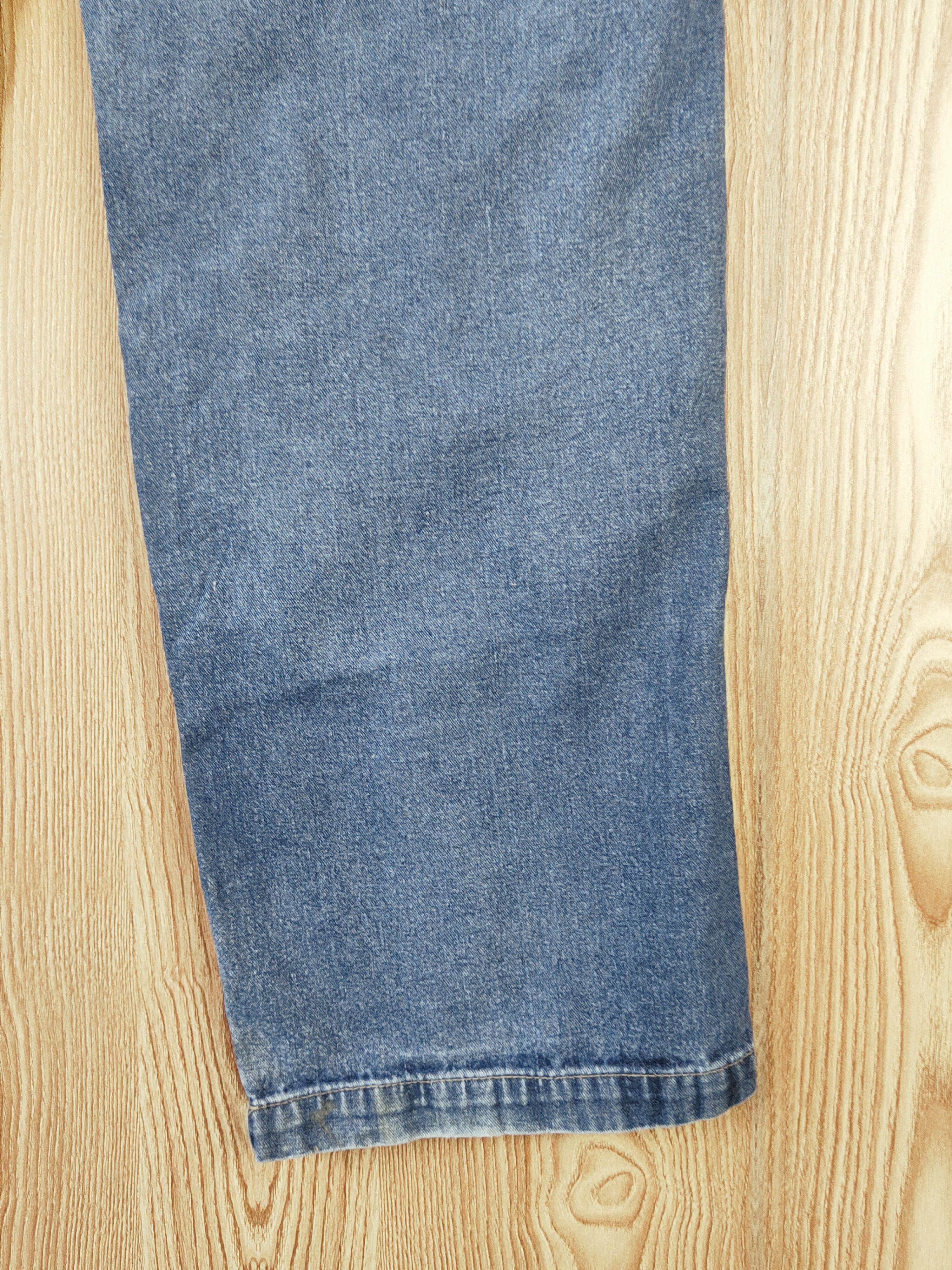 Japanese Brand Evenriver Dark Blue Faded Distressed Ripped Jeans #W612 Size US 34 / EU 50 - 12 Thumbnail