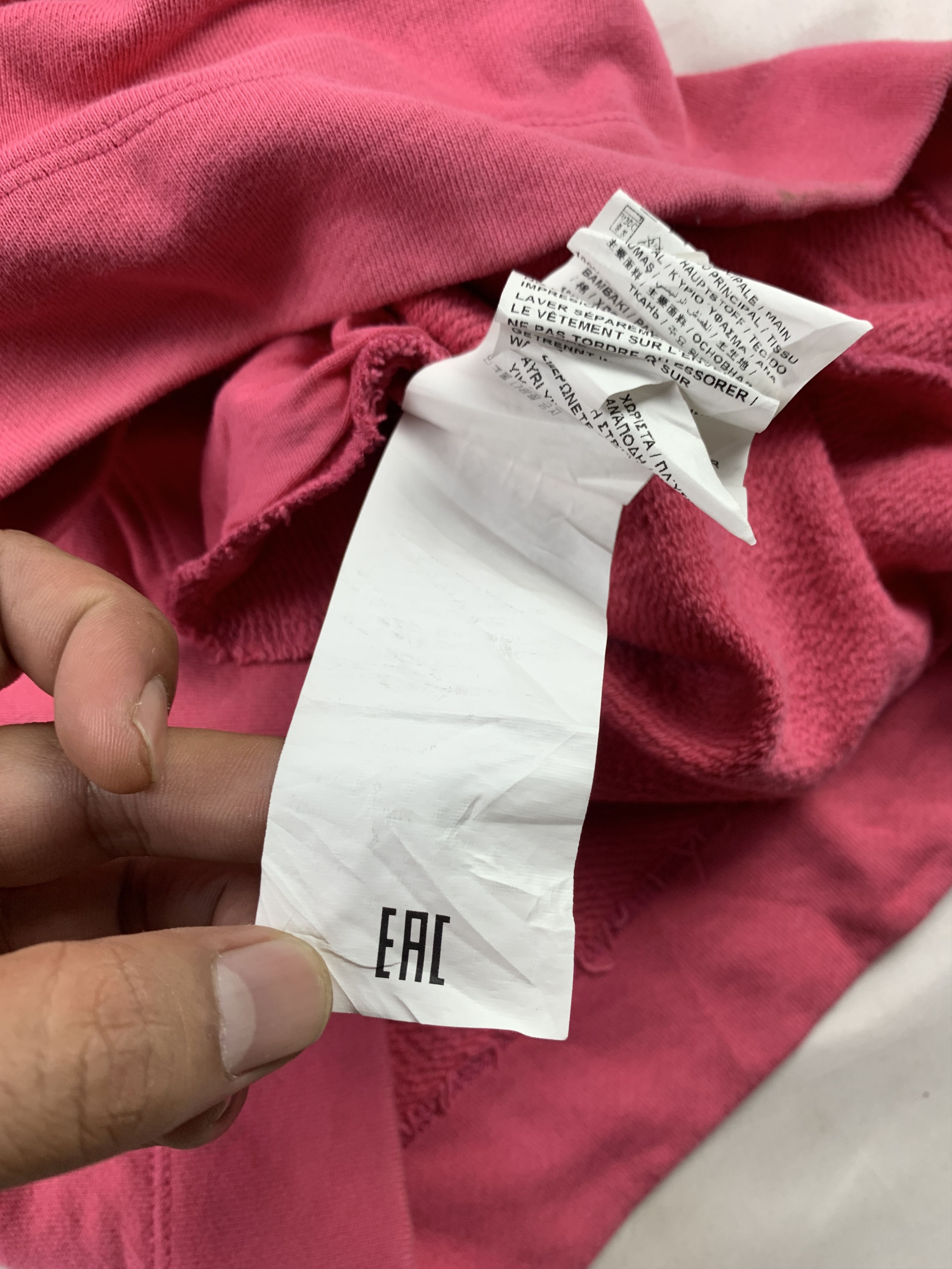 Love Moschino Love Moschino Pink Dressy Oversize Hoodie (M) Size M / US 6-8 / IT 42-44 - 9 Thumbnail