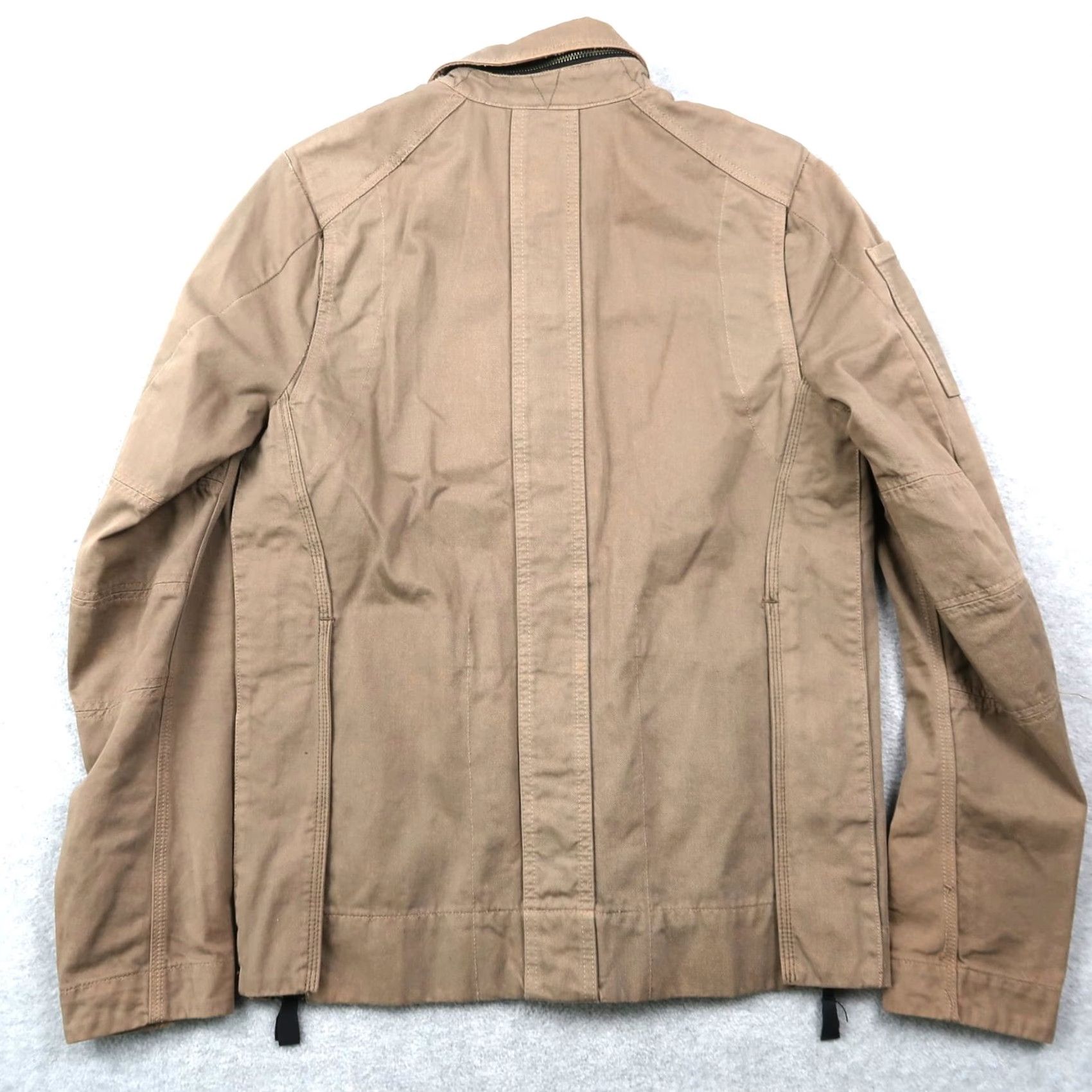 Nice Collective NICE Collective Military Jacket Khaki Mens S Small Cotton USA Made Field Jacket" Size US S / EU 44-46 / 1 - 2 Thumbnail
