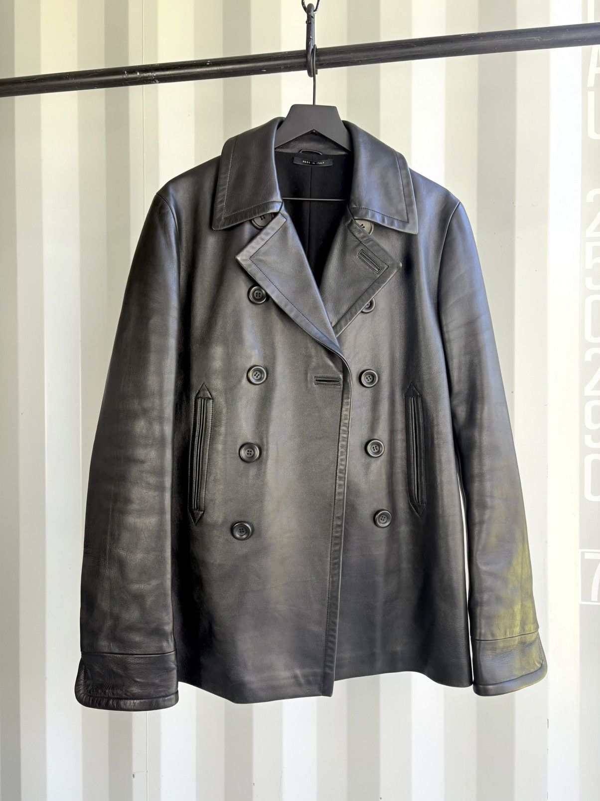 Gucci × Tom Ford GUCCI TOM FORD LEATHER COAT JACKET | Grailed
