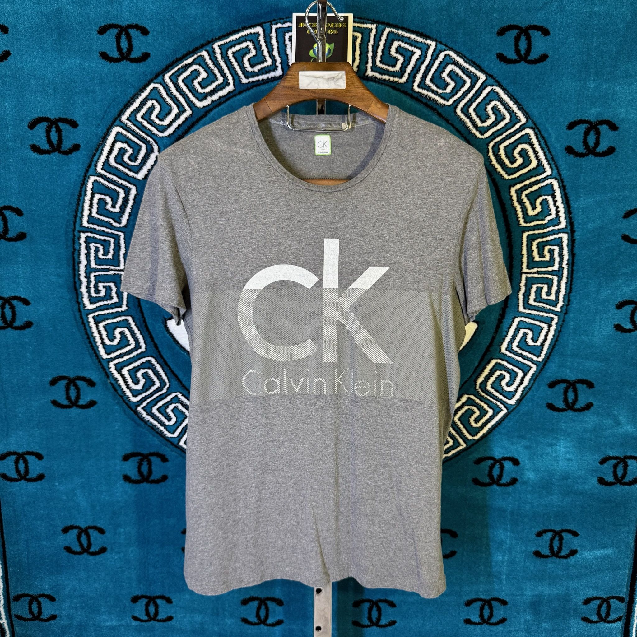Calvin Klein THE ICONIC CALVIN KLEIN LOGOS SCRIPT SHIRT Size US L / EU 52-54 / 3 - 1 Preview
