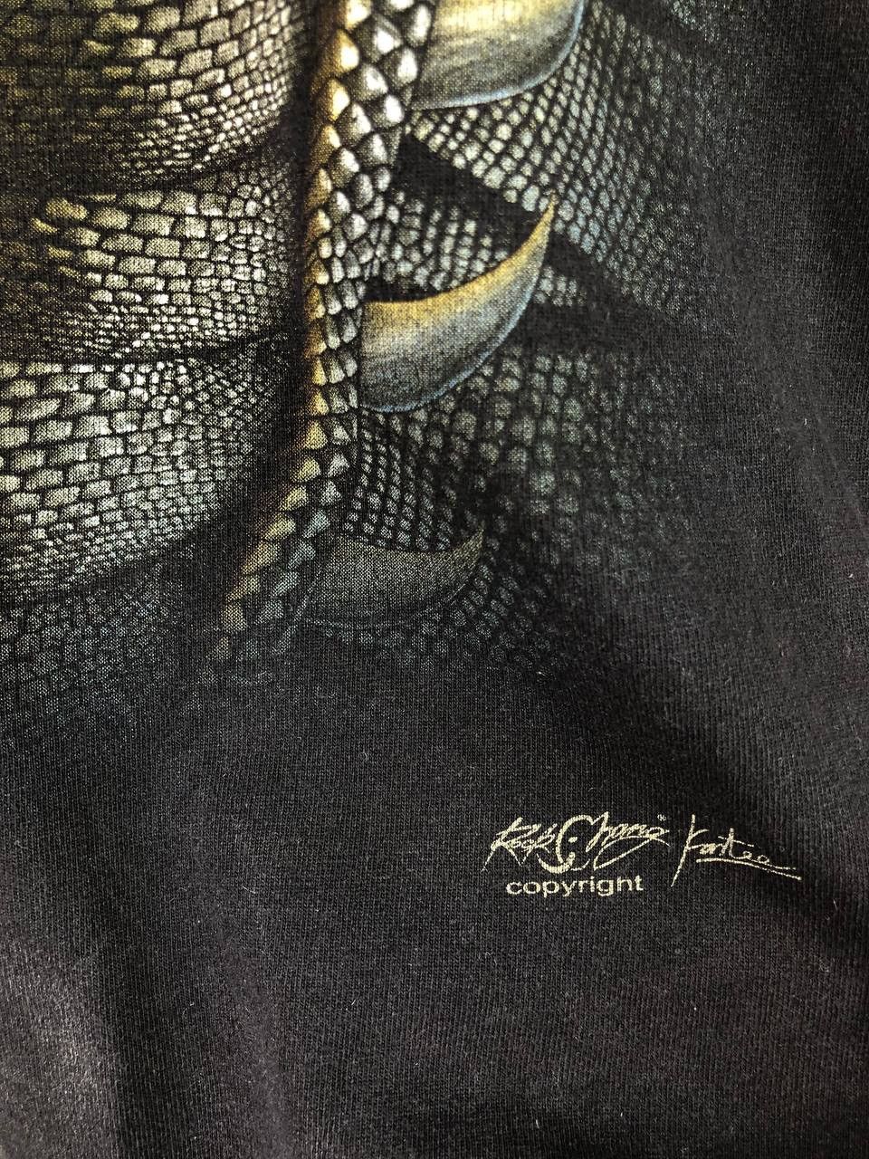 Band Tees Vintage Rock Chang Rare Japanese Dragon Tee T-Shirt Size US M / EU 48-50 / 2 - 4 Thumbnail