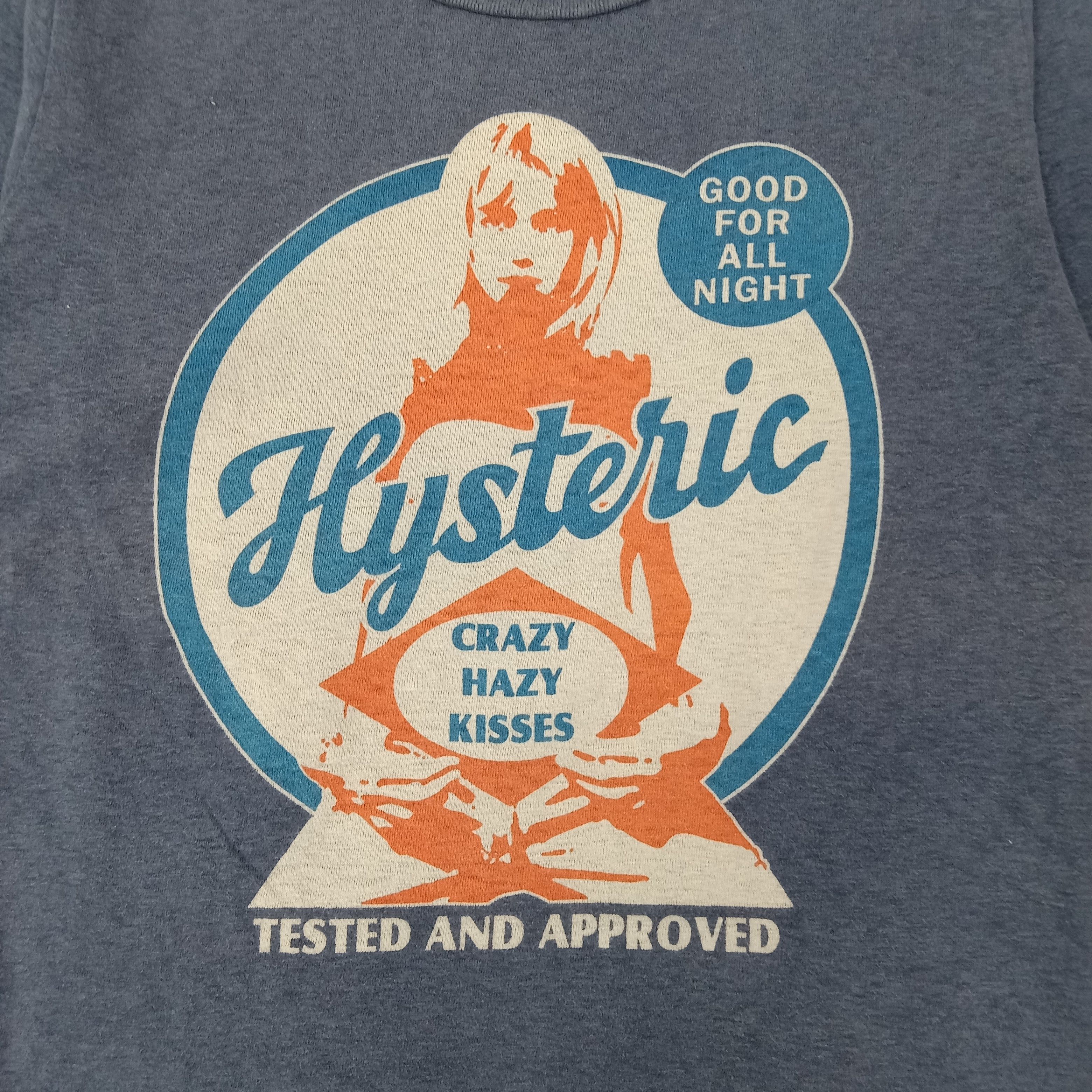 Hysteric Glamour Hysteric Glamour Japanese Streetwear Tshirt C259N69 Size XS / US 0-2 / IT 36-38 - 2 Thumbnail