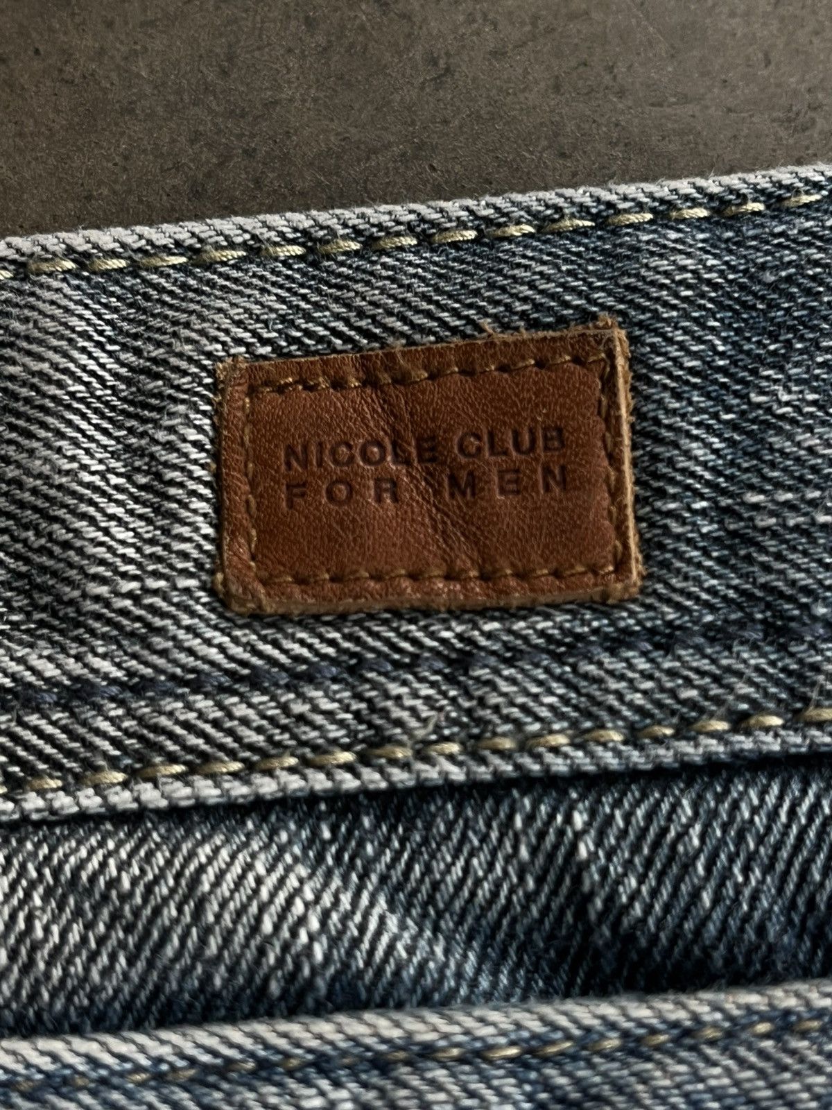 If Six Was Nine JAPANESE NCFM DOUBLE WAIST DENIM FLARE BOOT CUT PANTS VKEI Size US 30 / EU 46 - 8 Thumbnail