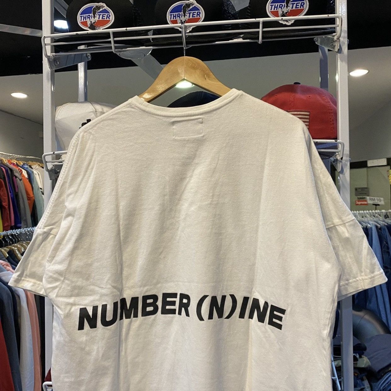 Number (N)ine Number (N)ine Oversize Spell Out T-Shirt Size US S / EU 44-46 / 1 - 3 Thumbnail