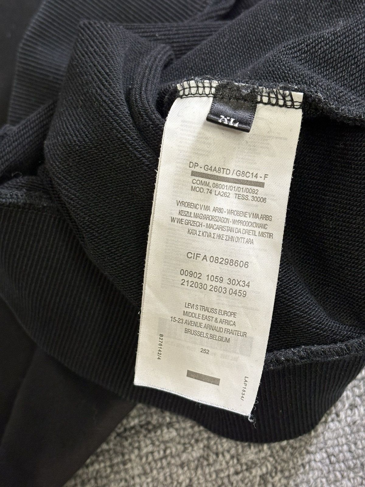 Hood By Air Hood by air crystals black hoodie Size US XL / EU 56 / 4 - 8 Thumbnail