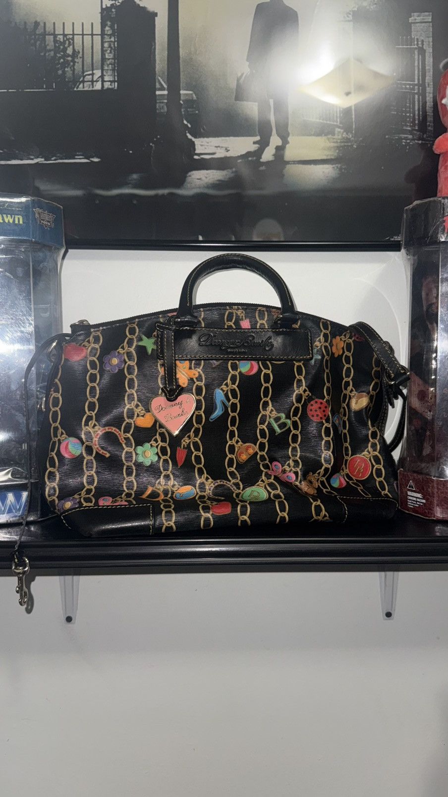 Dooney & Bourke × Ed Hardy × Vintage Vintage / Y2K Donnie & Burke Charm Bracelet Large Bag Size ONE SIZE - 1 Thumbnail