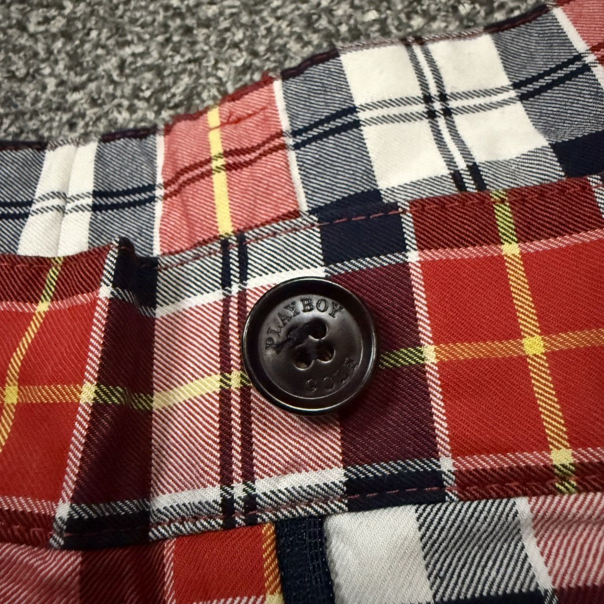 Playboy 🔥🔥 Vintage 90s Playboy Golf Tartan Pants Size US 36 / EU 52 - 8 Thumbnail