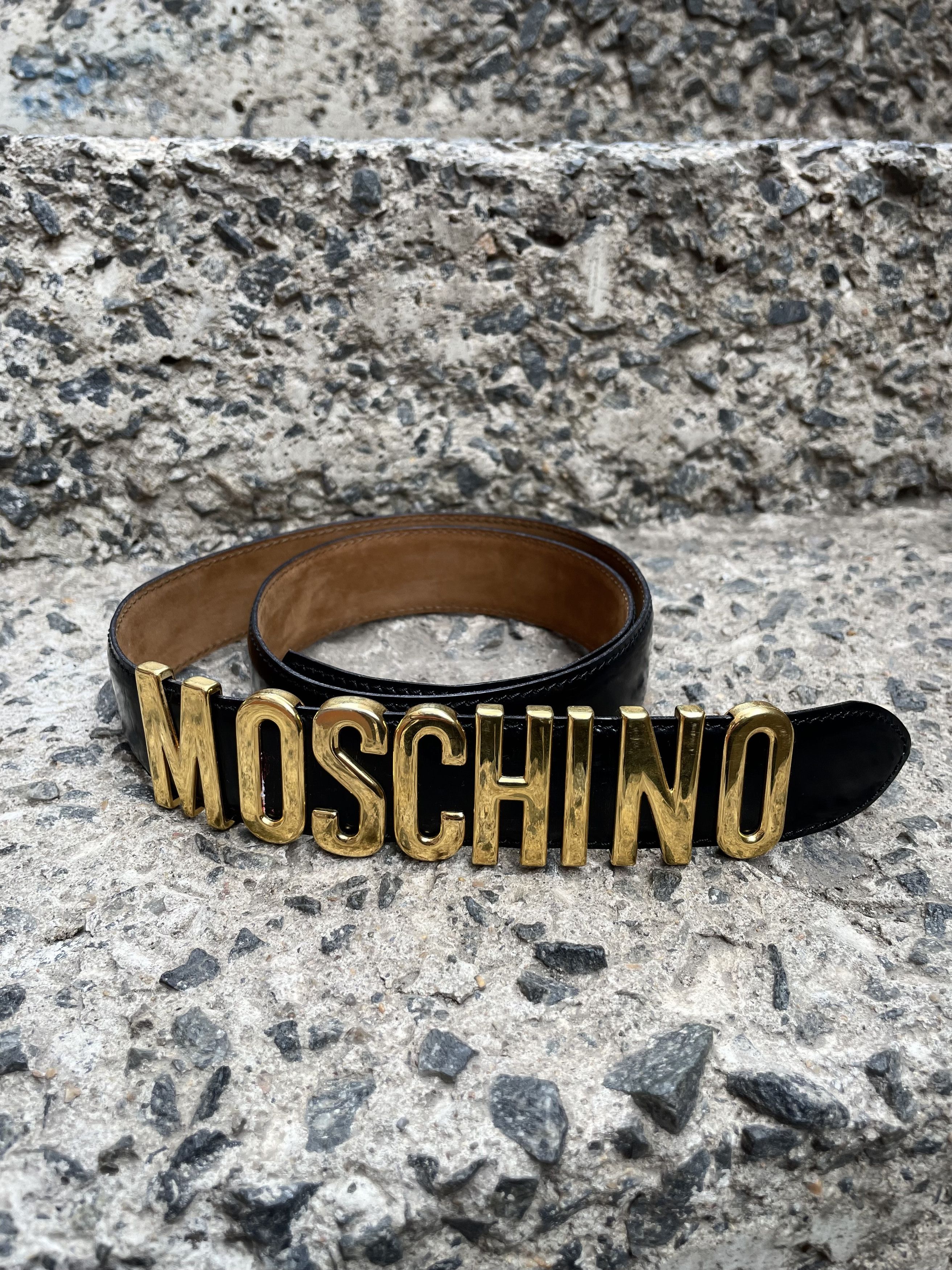 Moschino × Vintage Rare Moschino vintage luxury belts Size ONE SIZE - 1 Thumbnail