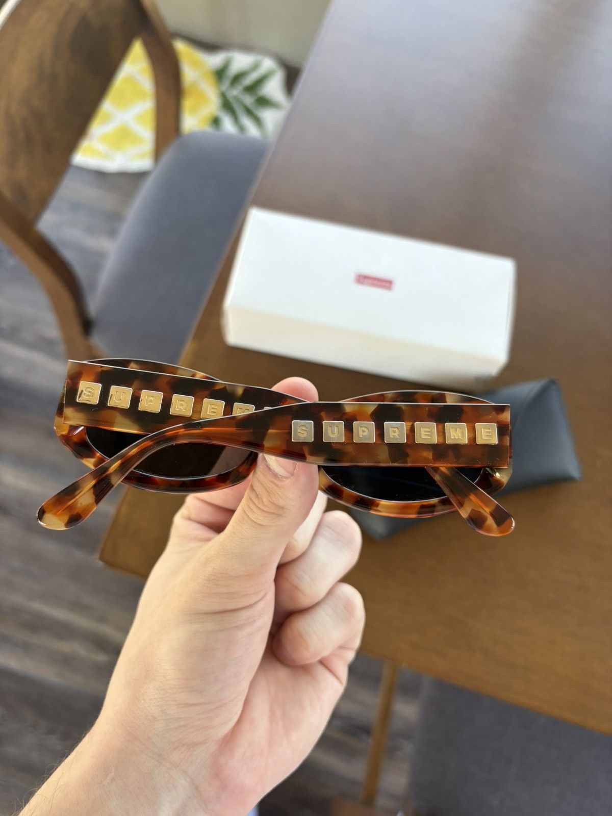 Supreme Corso Sunglasses SS23 Tortoise