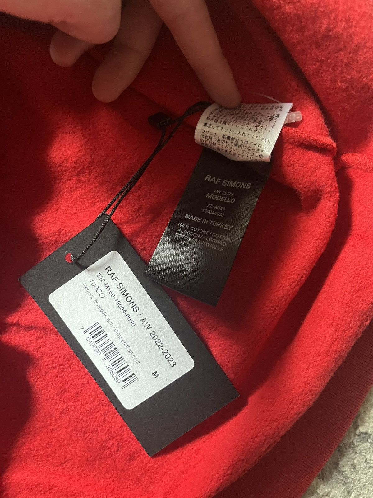 Raf Simons Raf Simons AW22 “Ghost Host” Hoodie Size US M / EU 48-50 / 2 - 7 Thumbnail