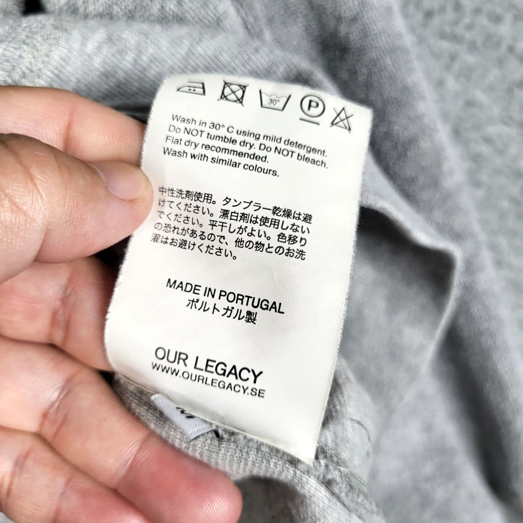 Our Legacy Our Legacy Reversed Grey NEW M Turtle Neck Sweatshirt Size M Adult Men Gray Nike Size US M / EU 48-50 / 2 - 5 Thumbnail