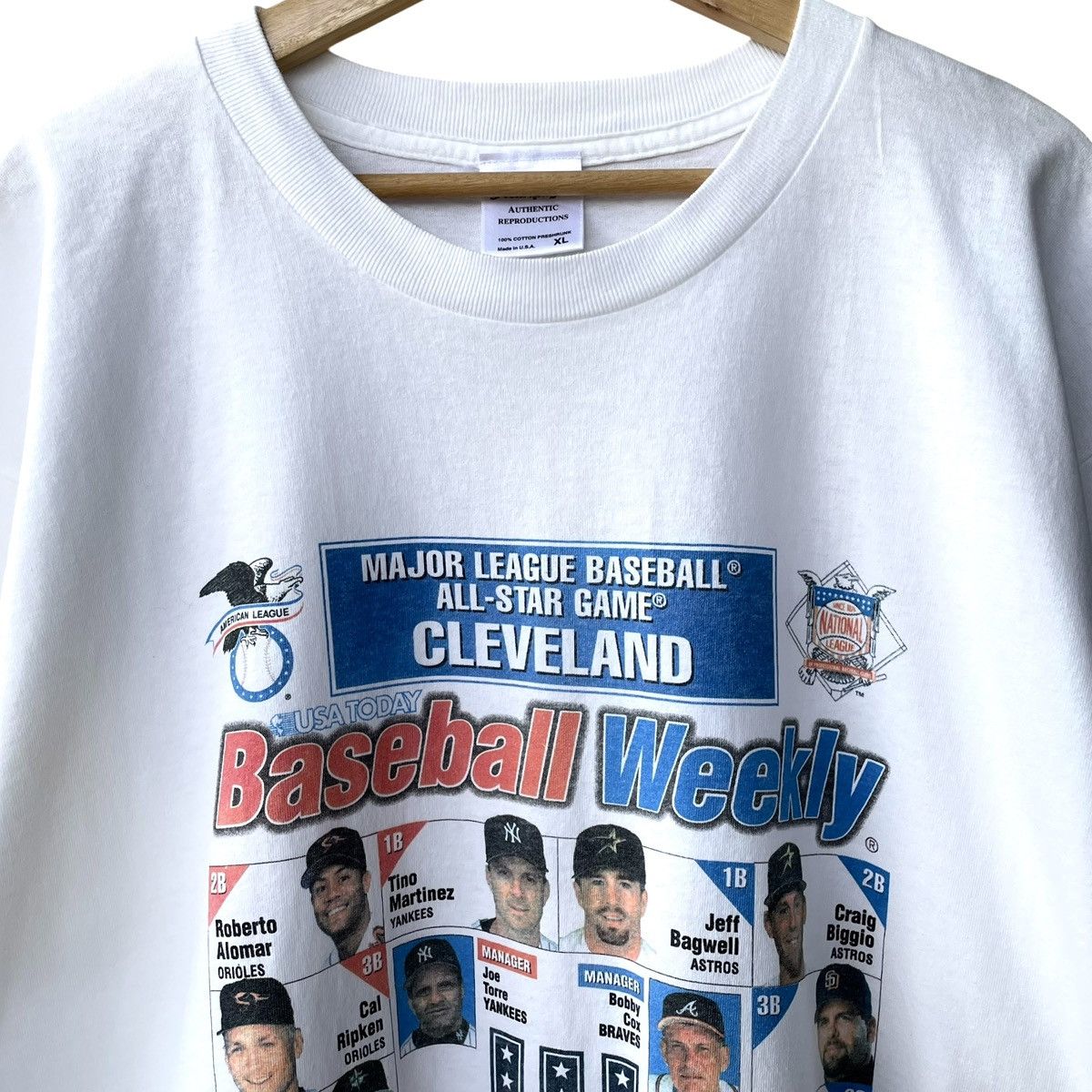 MLB × Vintage Front Pages Baseball Weekly Vintage 1997 All-Star Tee Size US XL / EU 56 / 4 - 3 Thumbnail