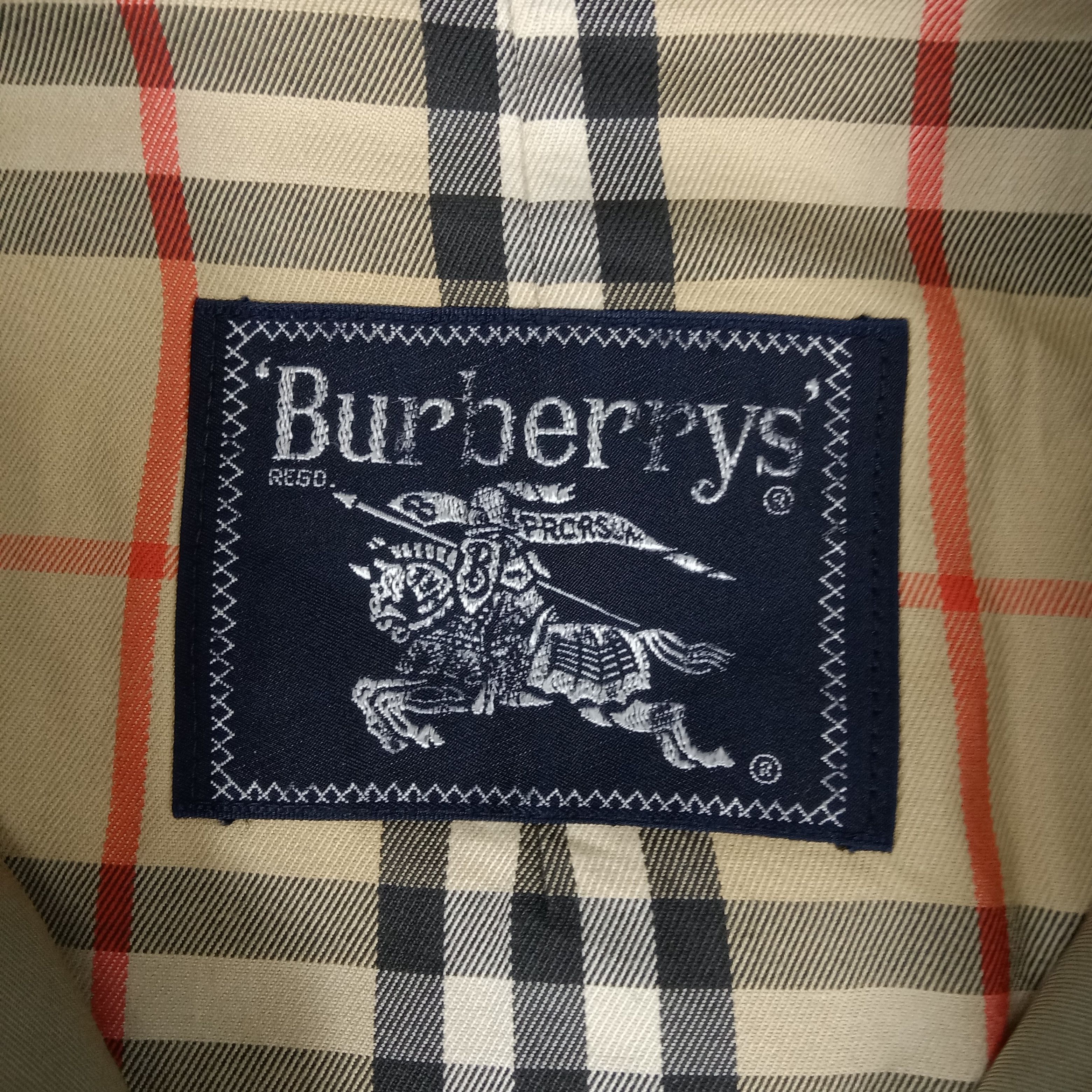 Burberry × Vintage Burberry Nova Check Long Trench Jacket Size US M / EU 48-50 / 2 - 4 Thumbnail