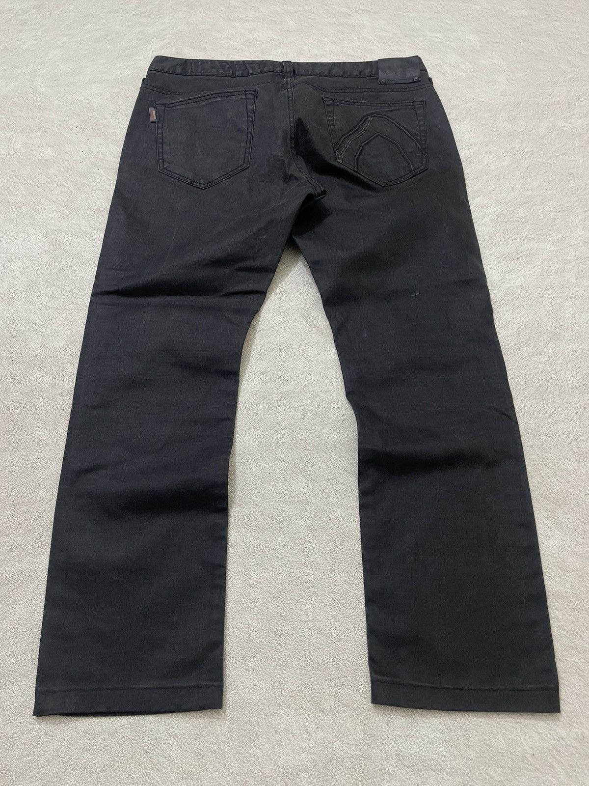 Number (N)ine 2000s Buckaroo Number Nine Black Denim Y2K Ifsix LGB 7/10 ...