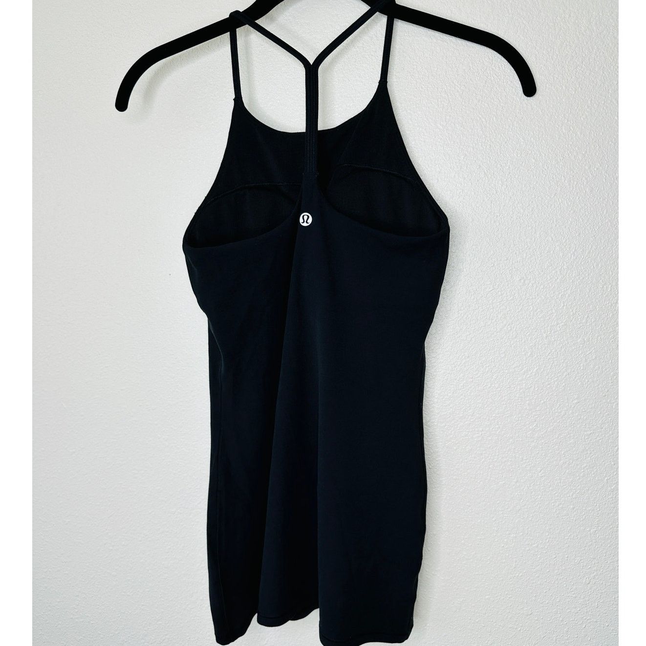 Lululemon Lululemon Black High Neck Racer Back Long Line Tank Top 4 Size S / US 4 / IT 40 - 3 Thumbnail