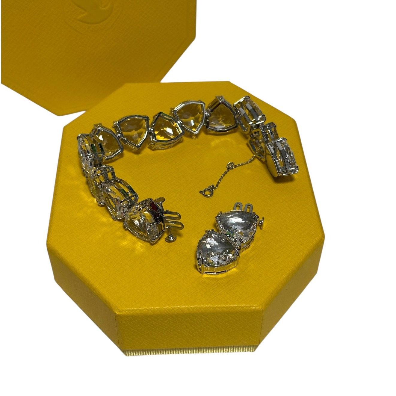 Swarovski Swarovski Millenia bracelet Triangle cut crystals M Size ONE SIZE - 11 Thumbnail