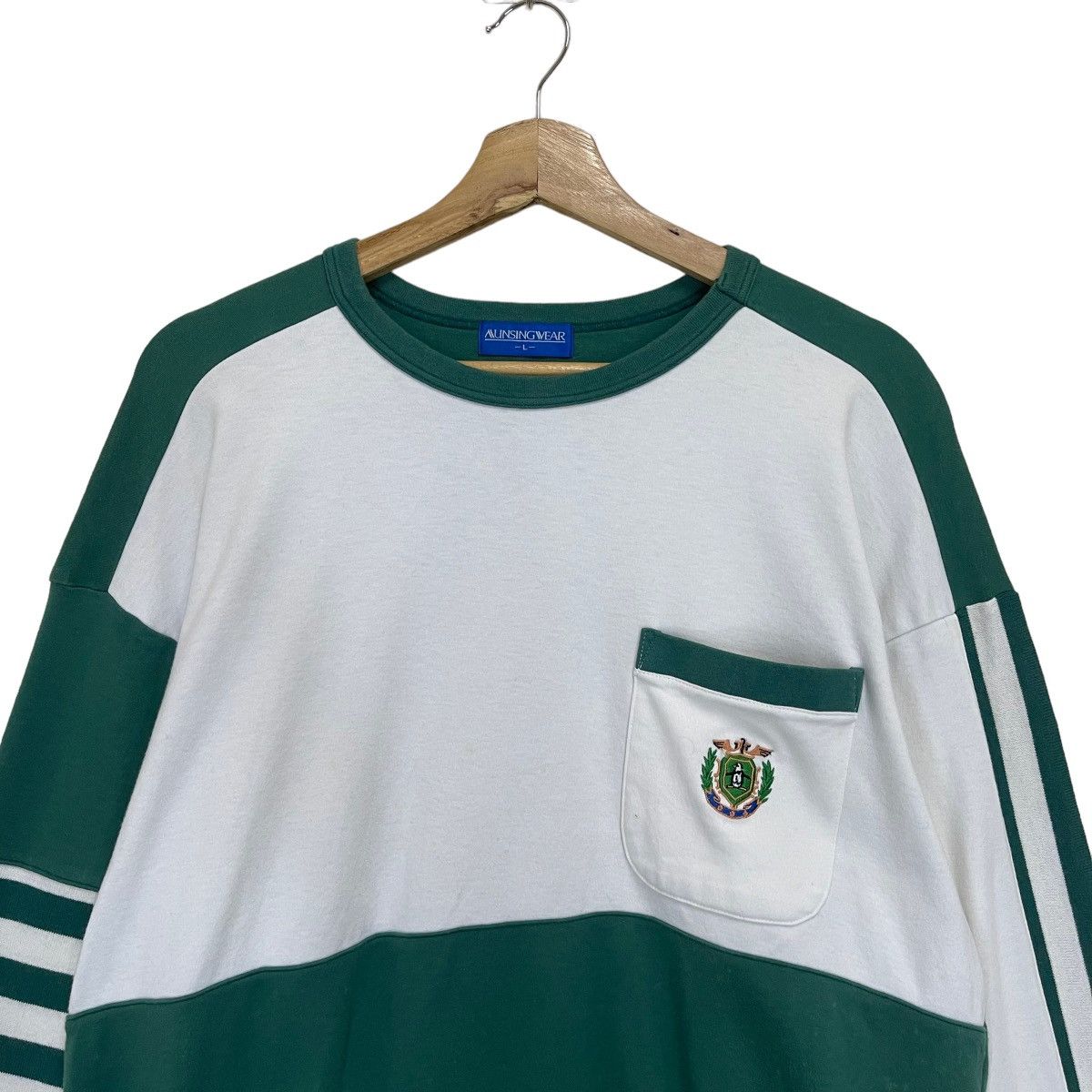 Japanese Brand Vintage Musing Wear Small Logo Crewneck Sweatshirt Size US M / EU 48-50 / 2 - 4 Thumbnail
