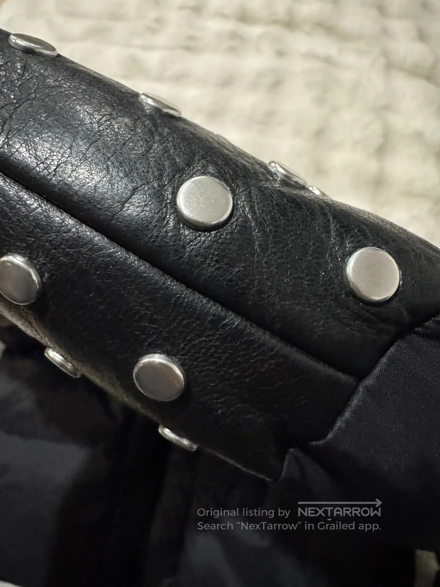 Saint Laurent Paris Saint Laurent Paris Studded Leather Padded Jacket| Size US M / EU 48-50 / 2 - 9 Thumbnail