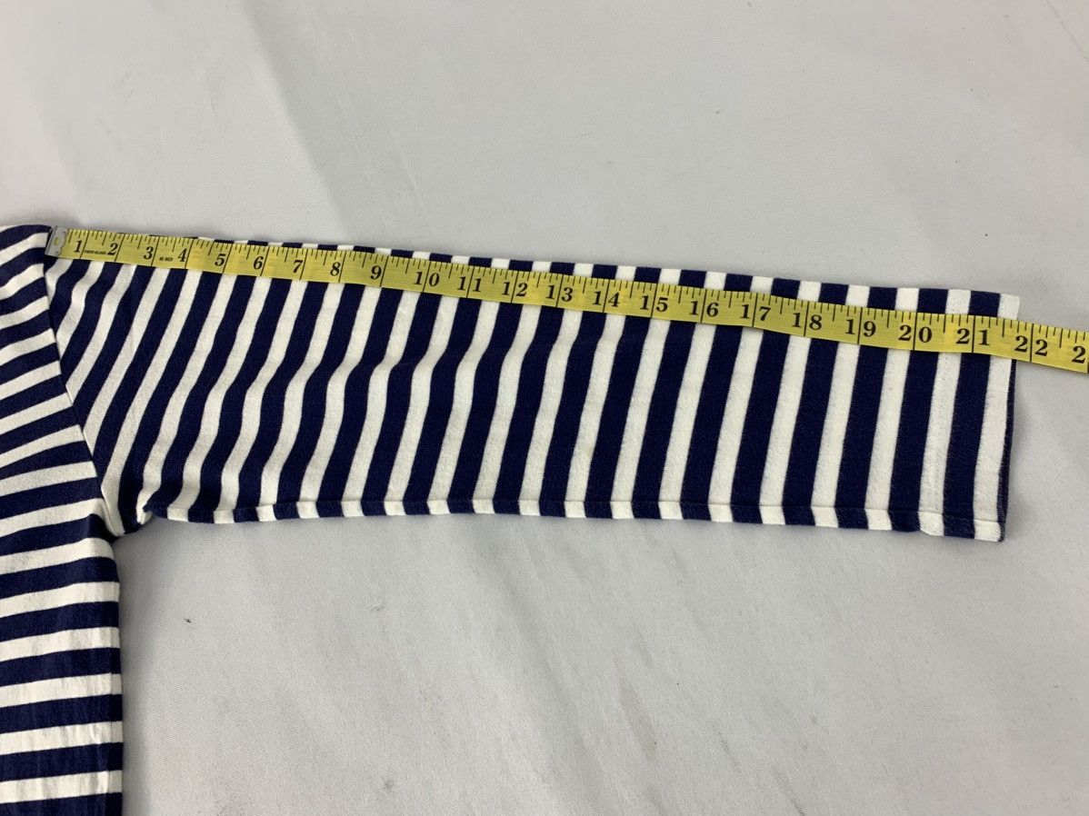 Comme des Garcons PLAY Comme Des Garcon Play Striped Longsleeve Tee Tshirt Size M / US 6-8 / IT 42-44 - 10 Thumbnail