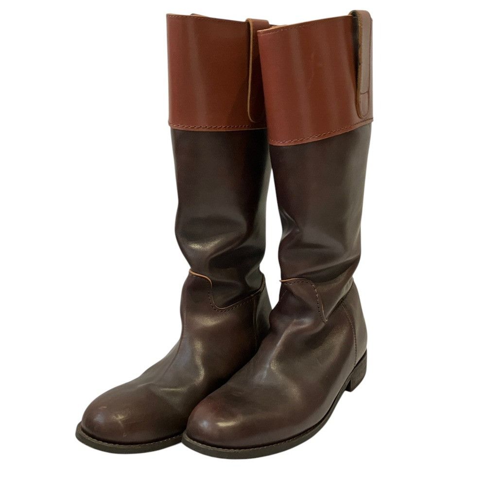 Junya Watanabe Junya Watanabe Junya Watanabe Comme des Garcons Leather Long Boots Leather Shoes DUTY FREE for USA Size ONE SIZE - 1 Thumbnail