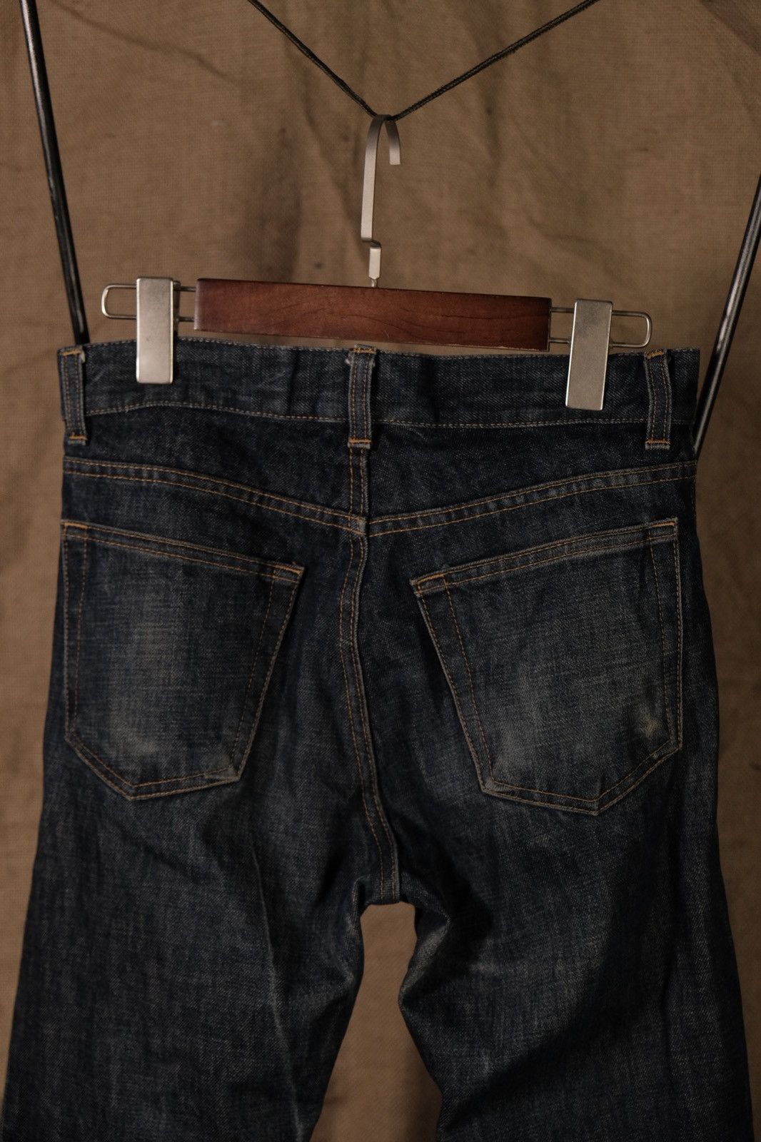 Helmut Lang Vintage Helmut Lang 1999s Classic Cut Raw Denim Size US 29 - 6 Thumbnail