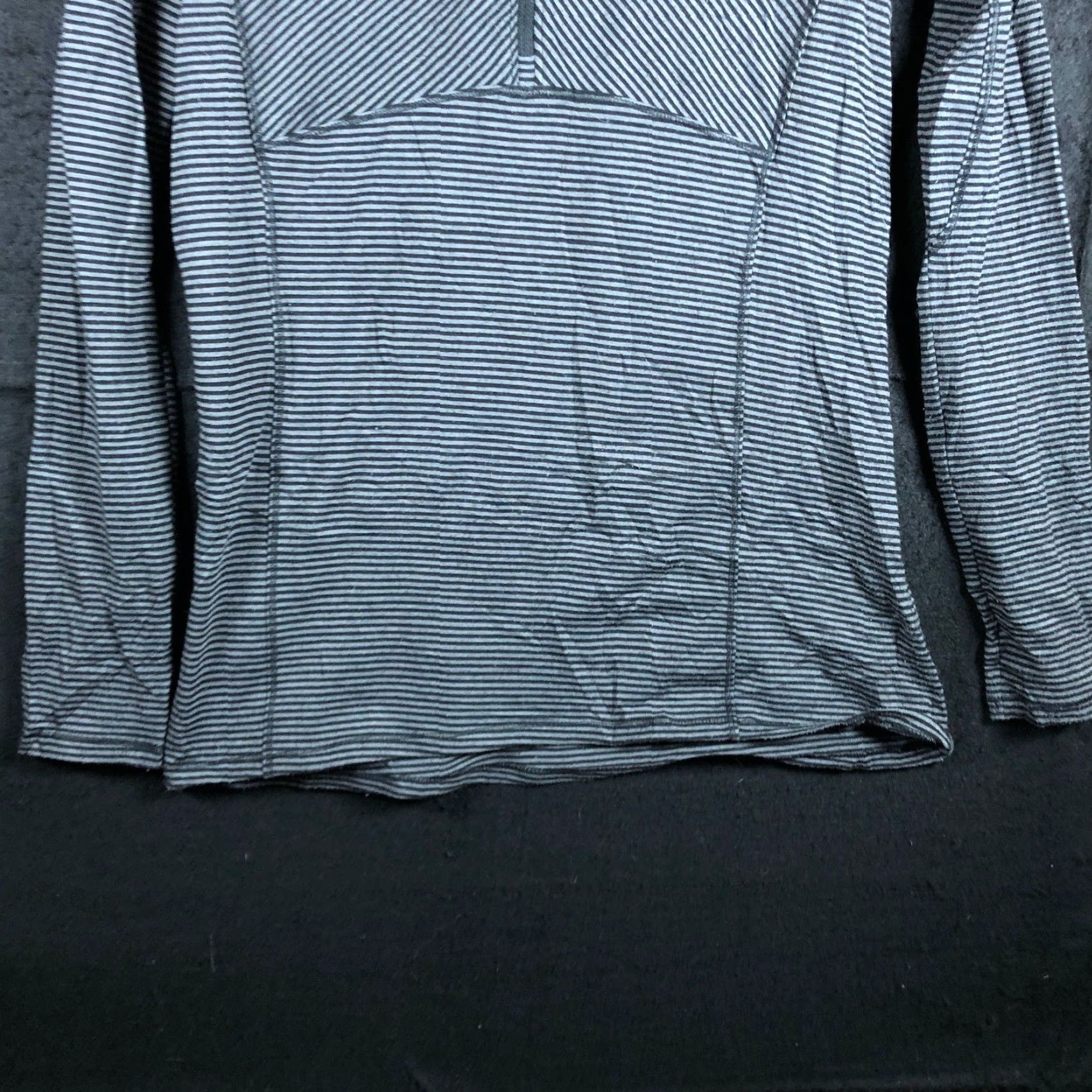 Vintage Columbia Shirt Womens Black Gray Striped 1/4 Zip Long Sleeve Omni-Wick M Size M / US 6-8 / IT 42-44 - 3 Thumbnail