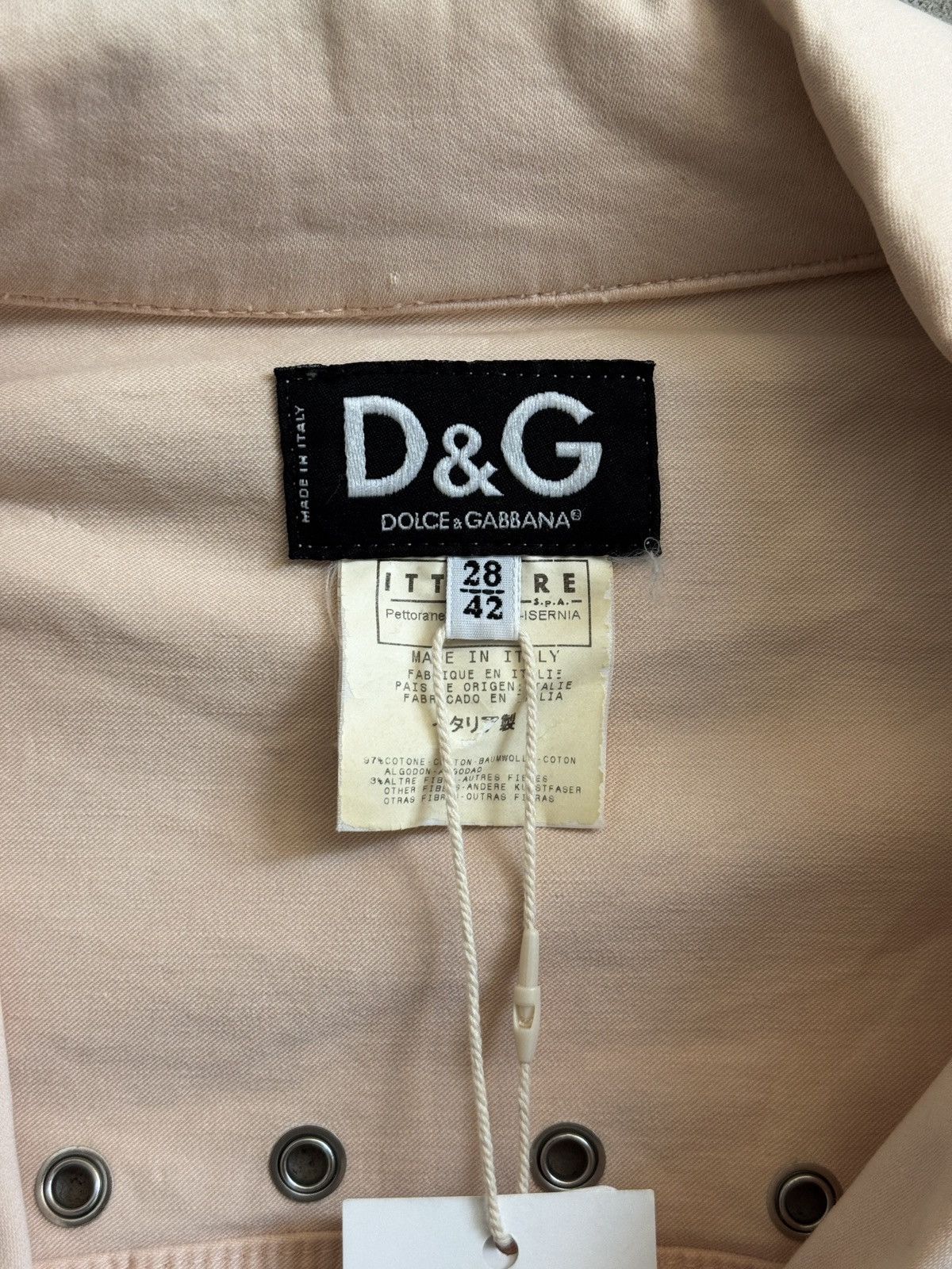 Dolce & Gabbana Dolce & Gabbana Eyelet Biker Jacket 2004 Size M / US 6-8 / IT 42-44 - 5 Thumbnail