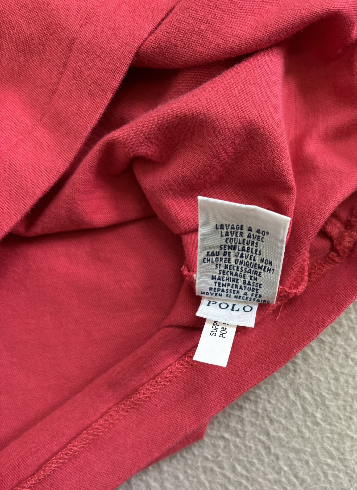 Polo Ralph Lauren Polo Ralph Lauren Red T-shirt Medium Size US M / EU 48-50 / 2 - 12 Thumbnail