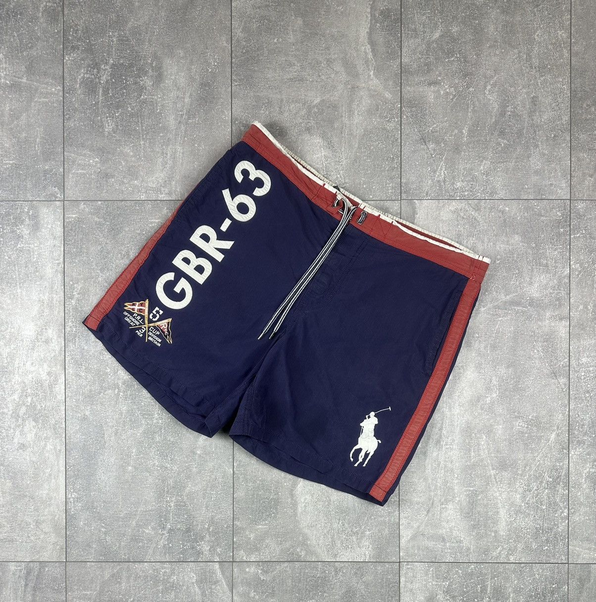 Polo Ralph Lauren Polo Ralph Lauren Great Britain-63 Swimwear Short Size US 32 / EU 48 - 1 Thumbnail