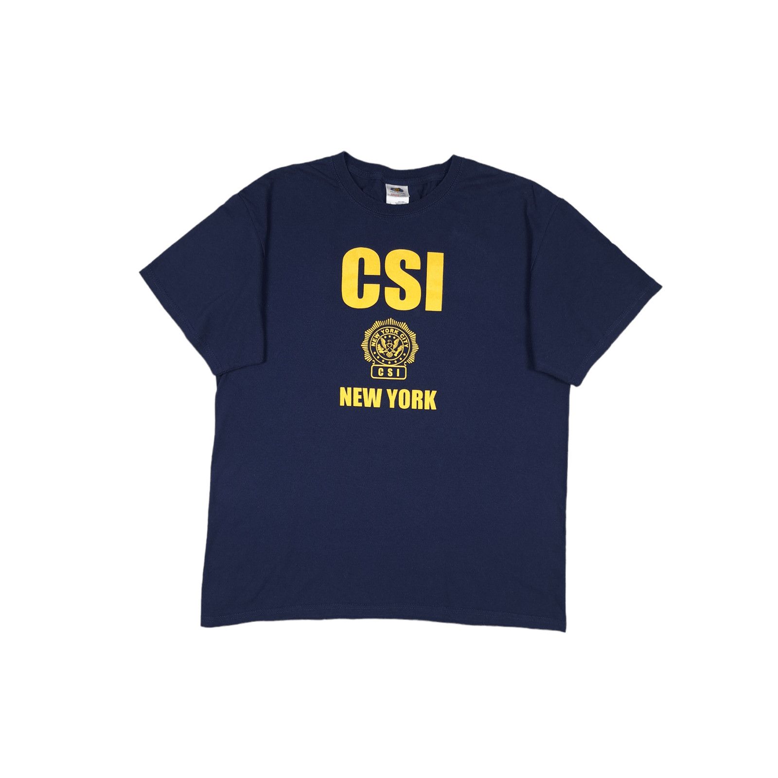 Vintage 💎 Bundle of 2 CSI New York T-shirt Cap Navy Police Vintage Size US L / EU 52-54 / 3 - 3 Thumbnail