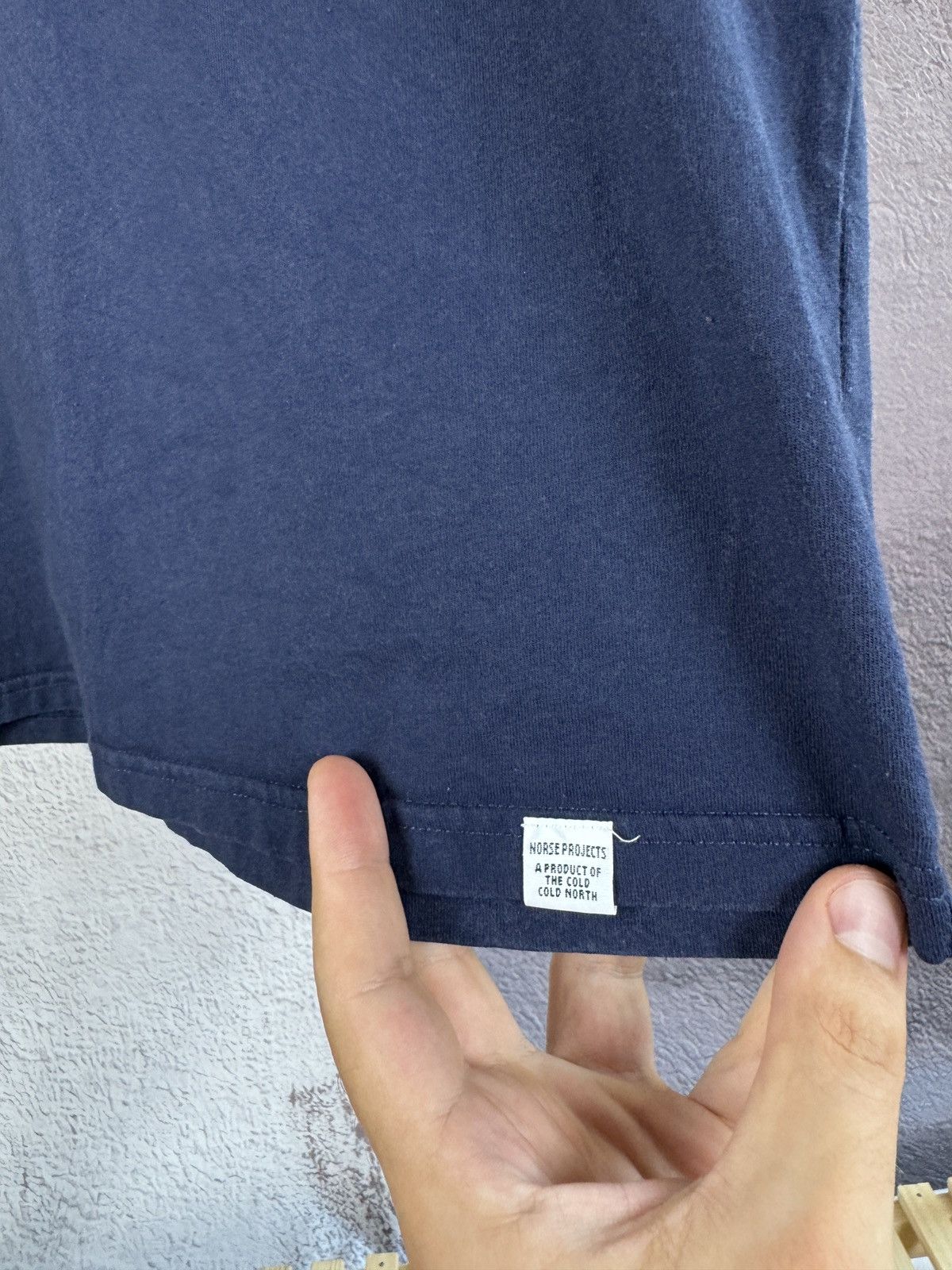 Norse Projects Norse Projects blue navy Niels standard ss tee shirt Size US M / EU 48-50 / 2 - 7 Thumbnail