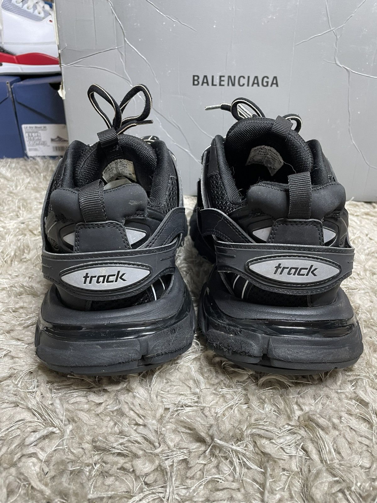 Balenciaga Balenciaga Track Runner Black Size US 8 / EU 41 - 8 Thumbnail