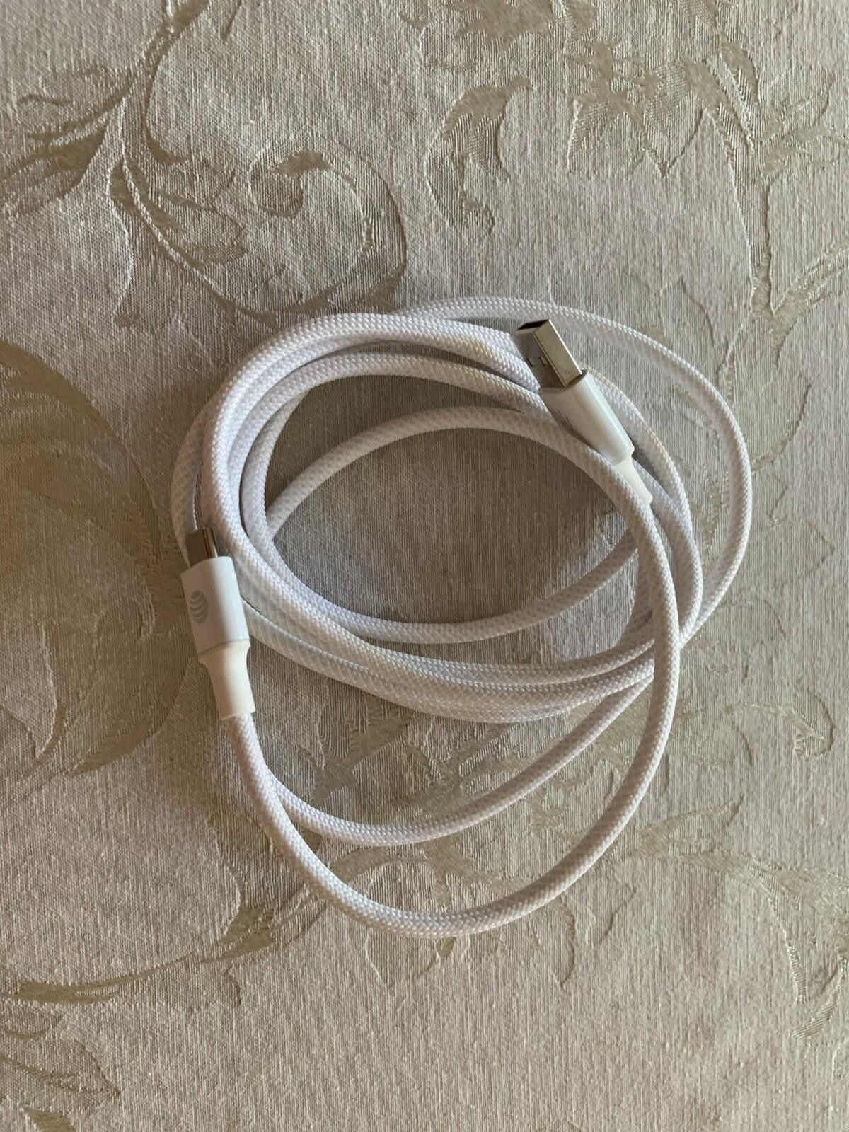 In The Attic USB A to USB C Braided Cable 6ft Size ONE SIZE - 3 Thumbnail