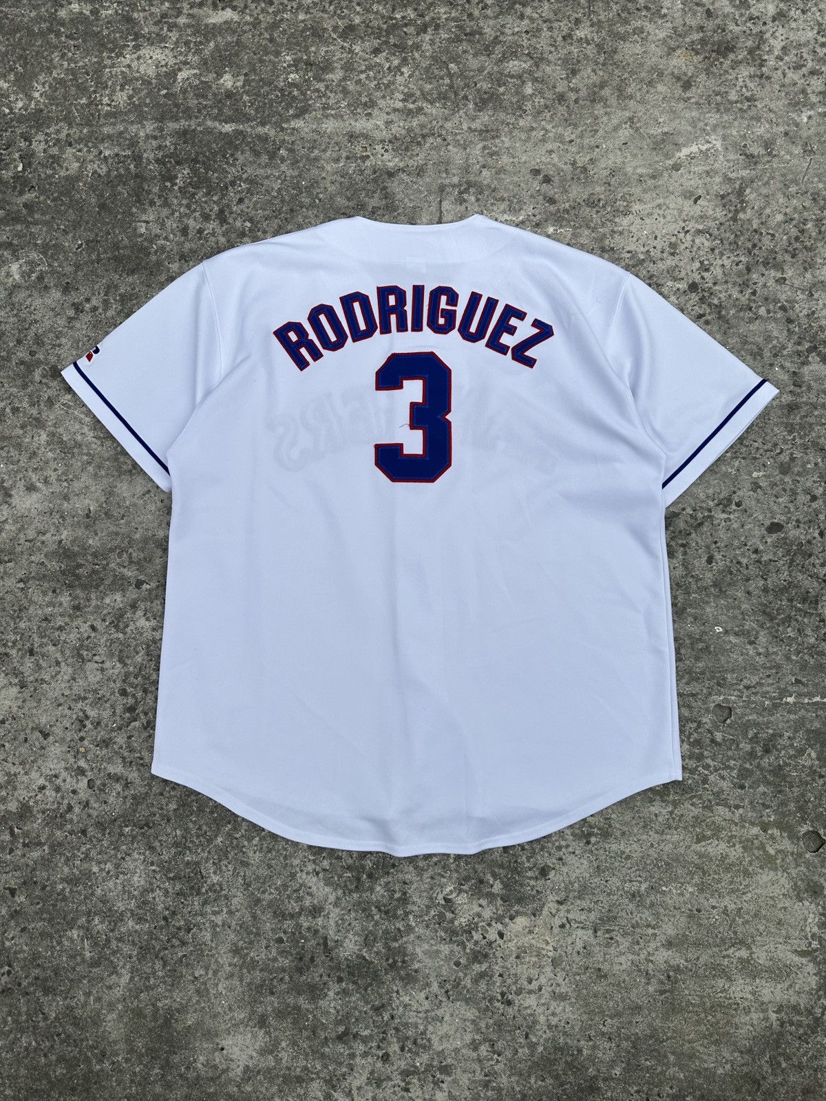 MLB Vintage Russell Rangers 3 Rodriguez Jersey MLB XXL Rare USA Size US XXL / EU 58 / 5 - 5 Thumbnail