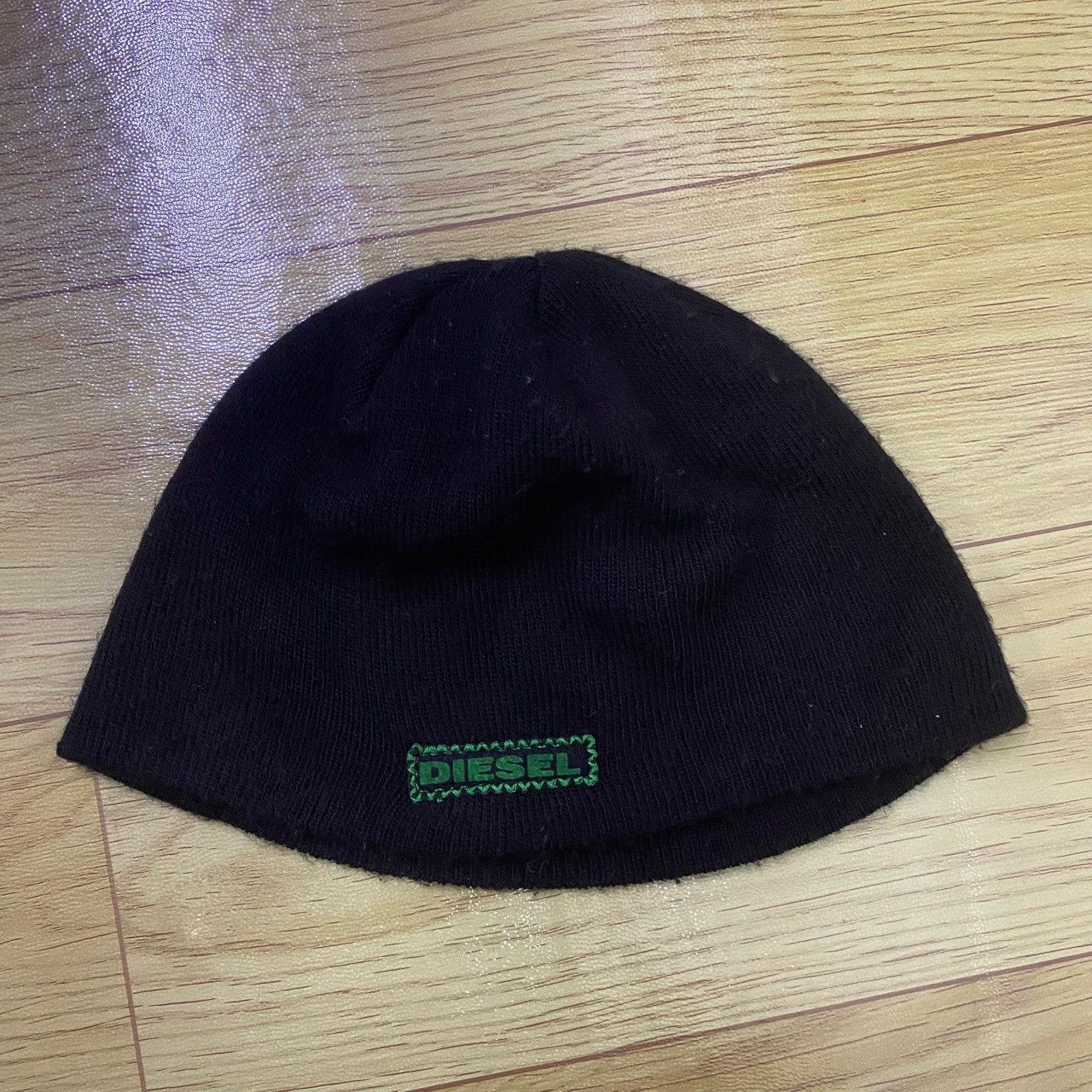 ✓archive DIESEL black beanie y2k grunge Y2K Diesel Archive Beanie