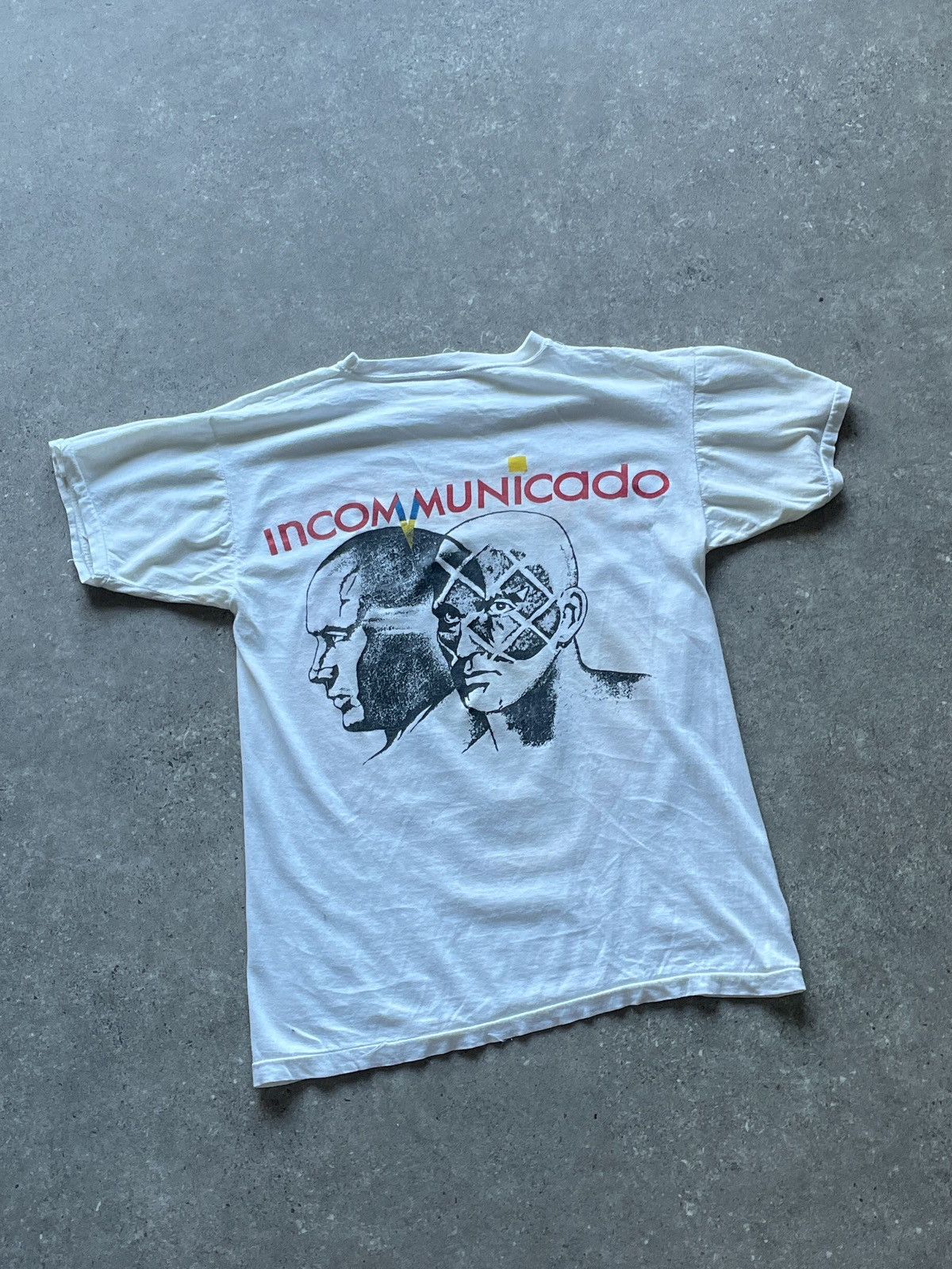 Vintage Vintage 80's MARILLION British rock band incommunicado tees Size US S / EU 44-46 / 1 - 2 Thumbnail