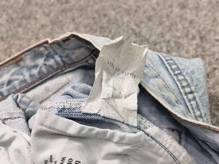 Levi's Vintage levis 518 Jeans USA Perfect Blue Washed Faded Denim Size US 32 / EU 48 - 20 Thumbnail