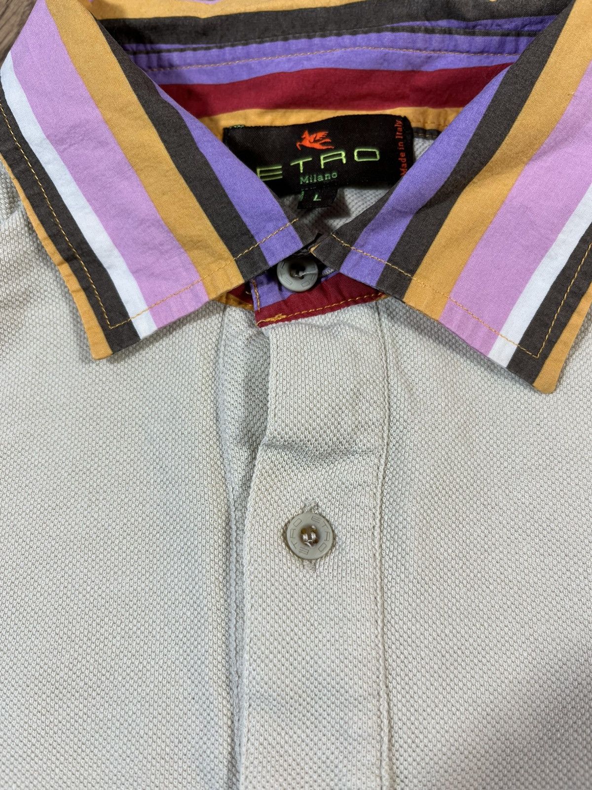 Etro Etro Milano Polo Shirt Size US L / EU 52-54 / 3 - 4 Thumbnail