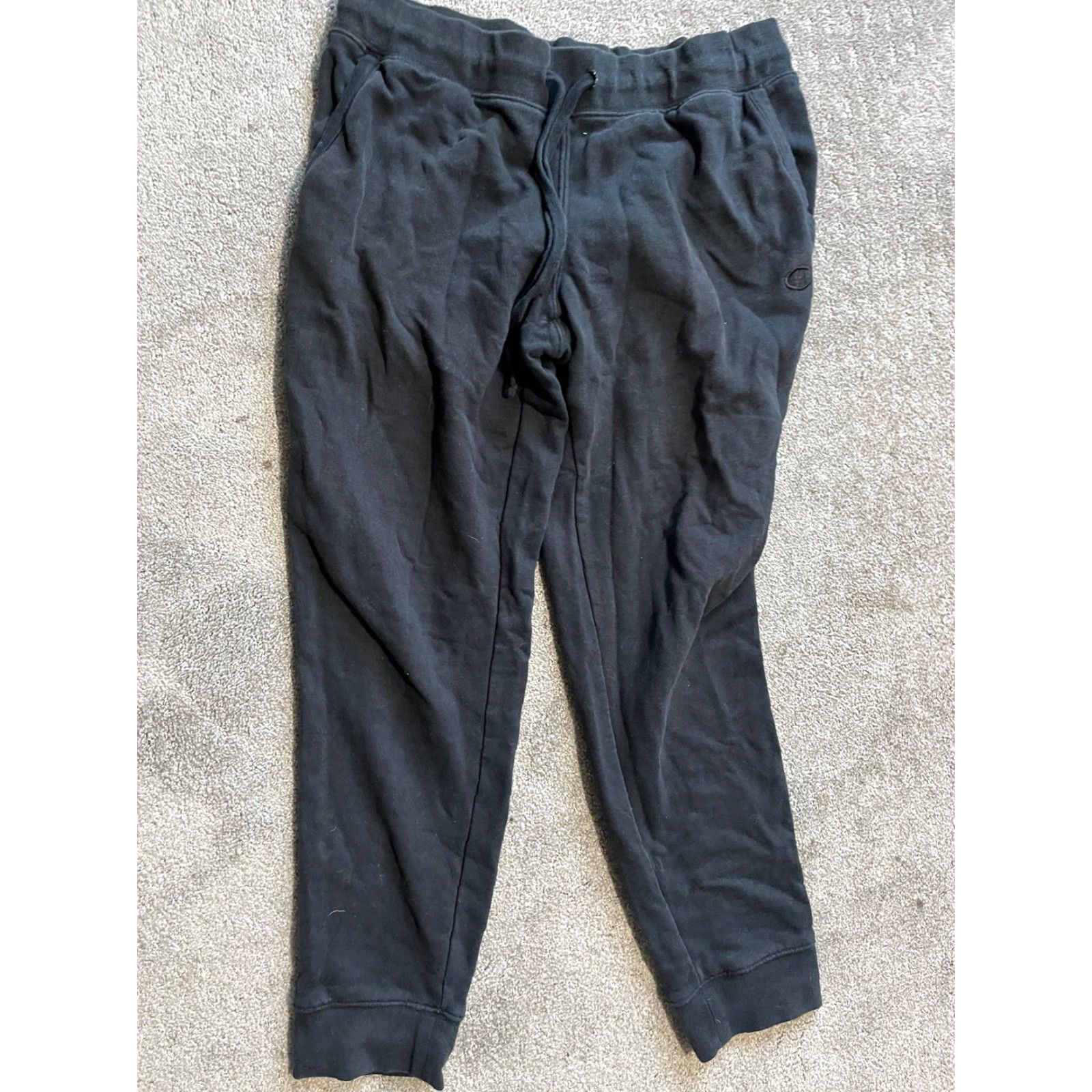 Vintage VINTAGE Champion Life Reverse Women S Small Black Jogger Sweatpants Ladies Size 28" / US 6 / IT 42 - 2 Thumbnail