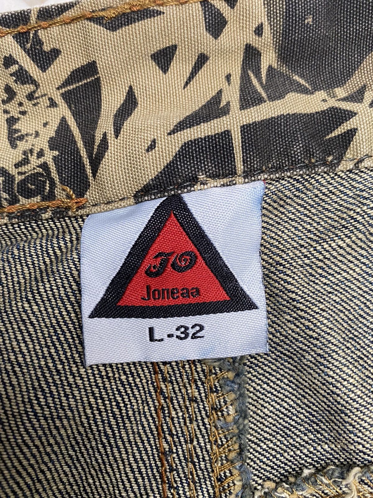 14th Addiction × Japanese Brand × Vintage Rare Design Vintage Japanese Brand Joneaal Jeans 1990s Size US 32 / EU 48 - 11 Thumbnail