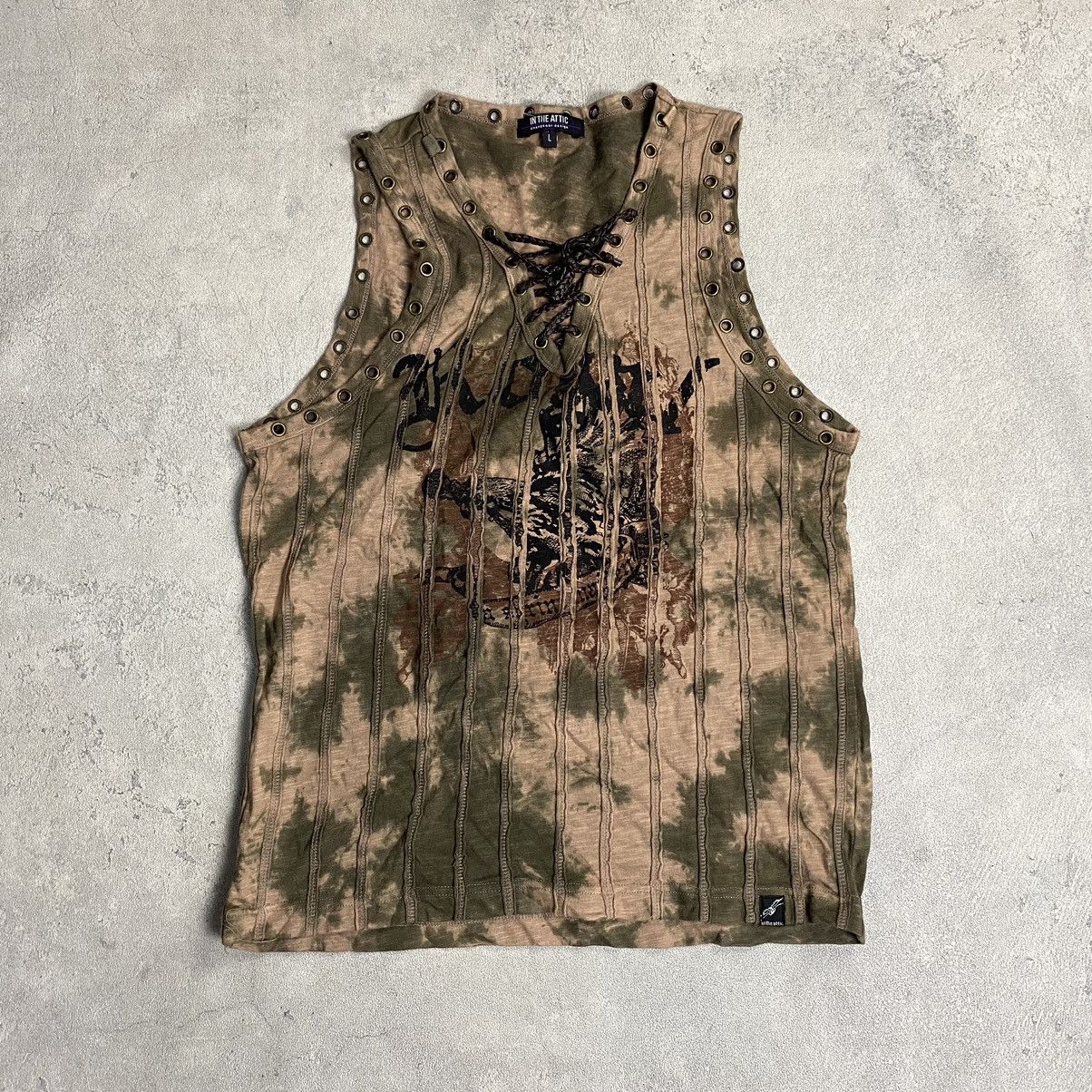 In The Attic × Japanese Brand In the attic rustic bleanched tank top Size US XL / EU 56 / 4 - 1 Thumbnail