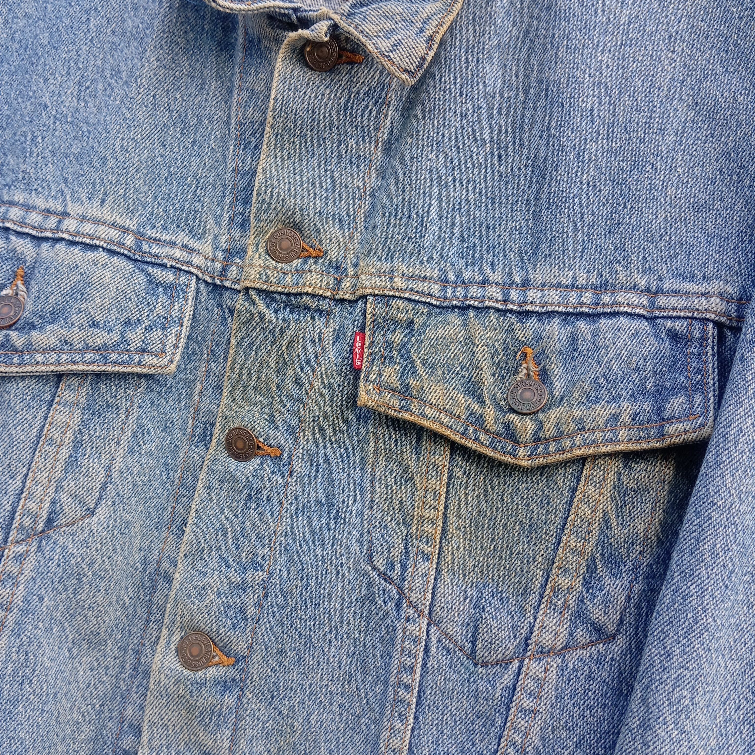 Levi's vintage RARE levi's seals denim jacket Size US L / EU 52-54 / 3 - 6 Thumbnail