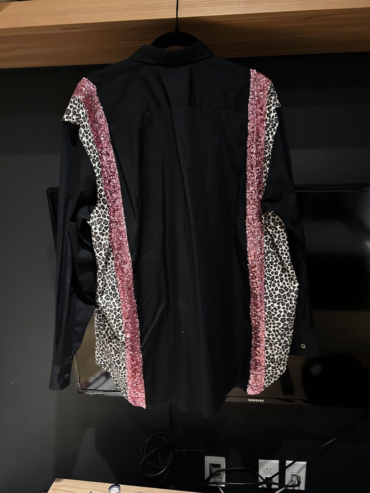 Comme des Garcons Homme Plus Comme does garcons home plus ss18 sequined shirt Size US S / EU 44-46 / 1 - 2 Thumbnail